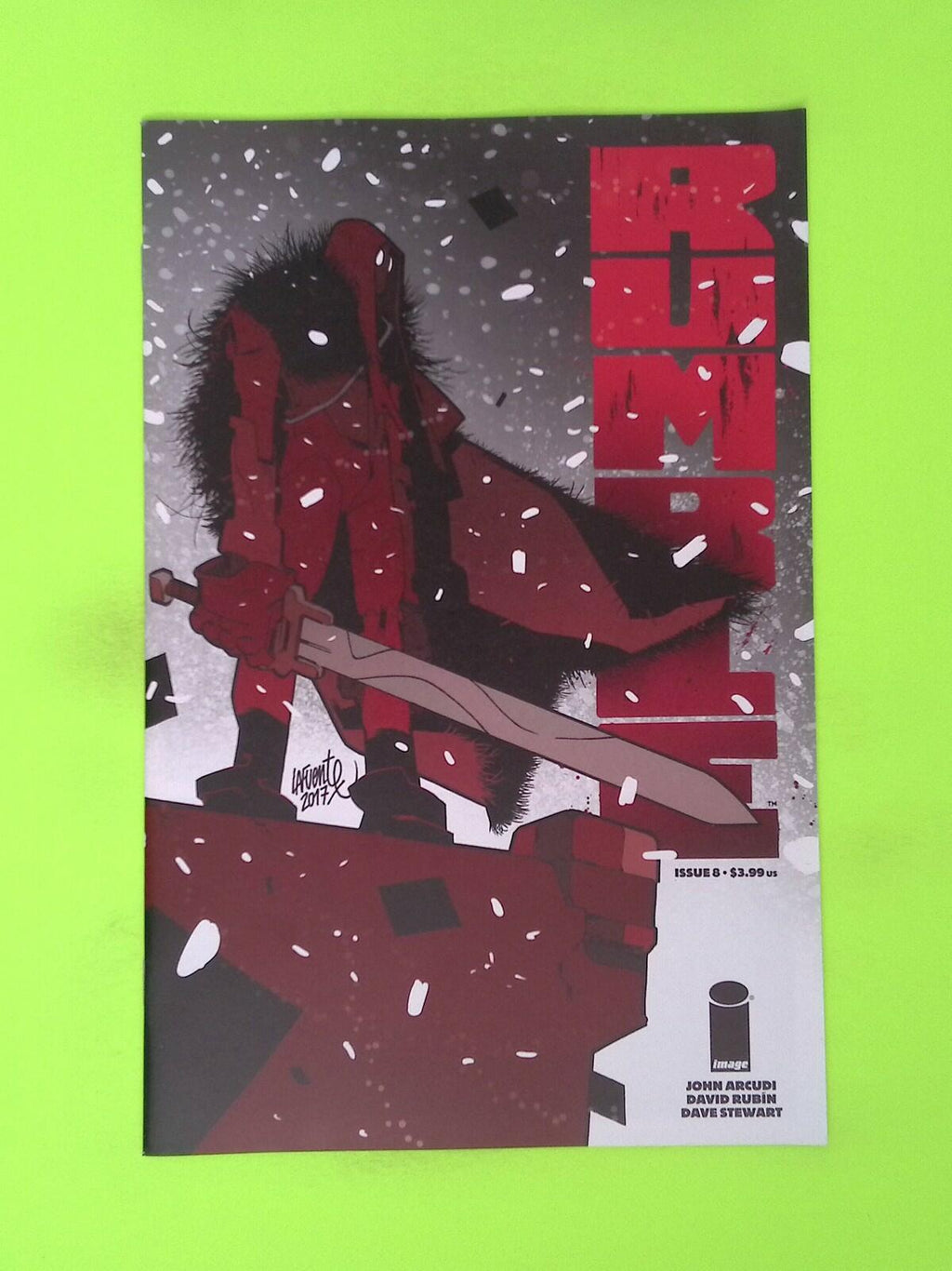 Rumble #8b Vol. 2 2018 Image Comics Variant High Grade Comic Book W93-260