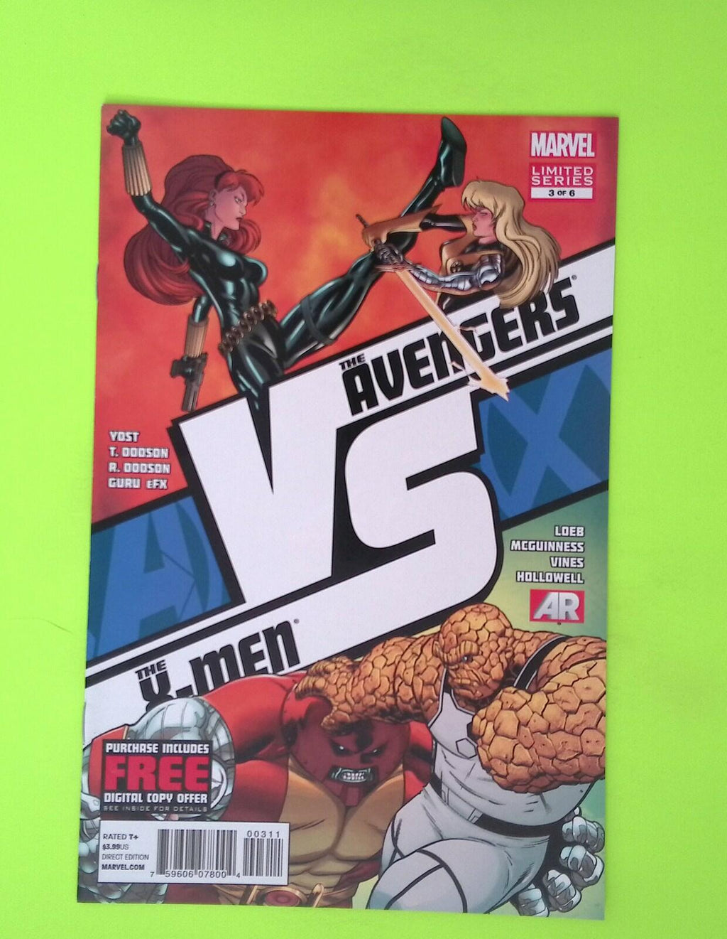 AVX VS #3 2012 Marvel Comics 8.0 Comic Book W249-103
