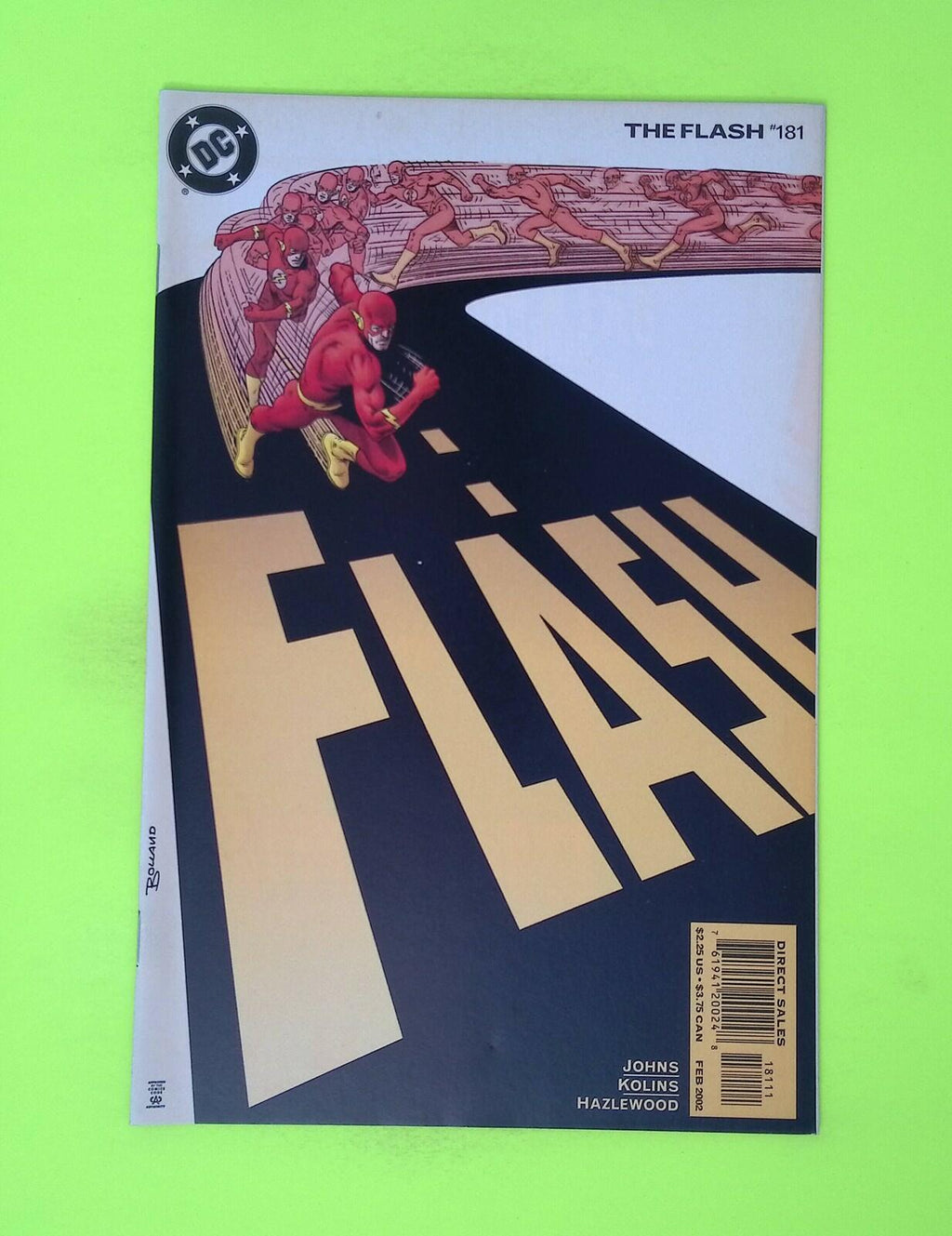 Flash #181 Vol. 2 2002 DC Comics High Grade Comic Book W86-3