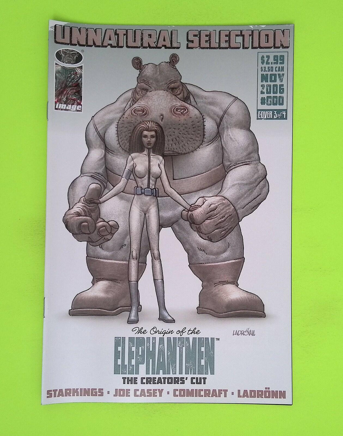 Elephantmen #0c Image Comics Variant High Grade Comic Book W4-104