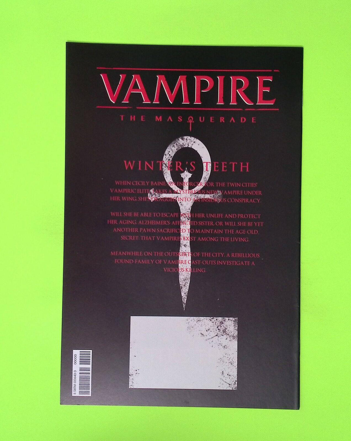 Vampire The Masquerade #1fcbd 2021 Vault Comics Variant High Grade Q27-90