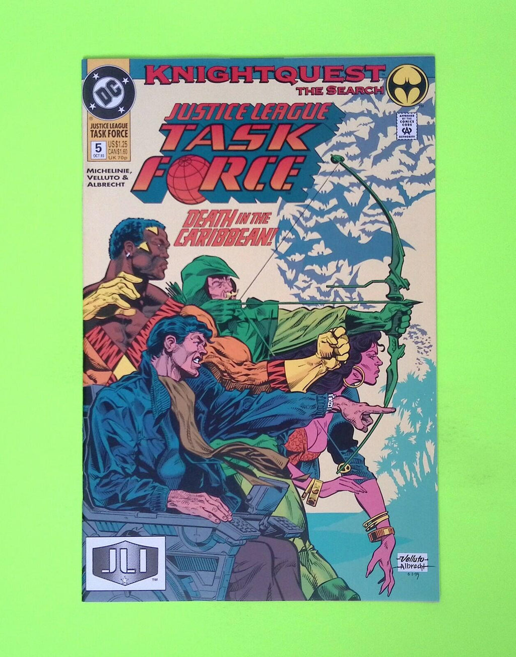 Justice League Task Force #5 1993 DC Comics Higher Grade Comic Book X286-10