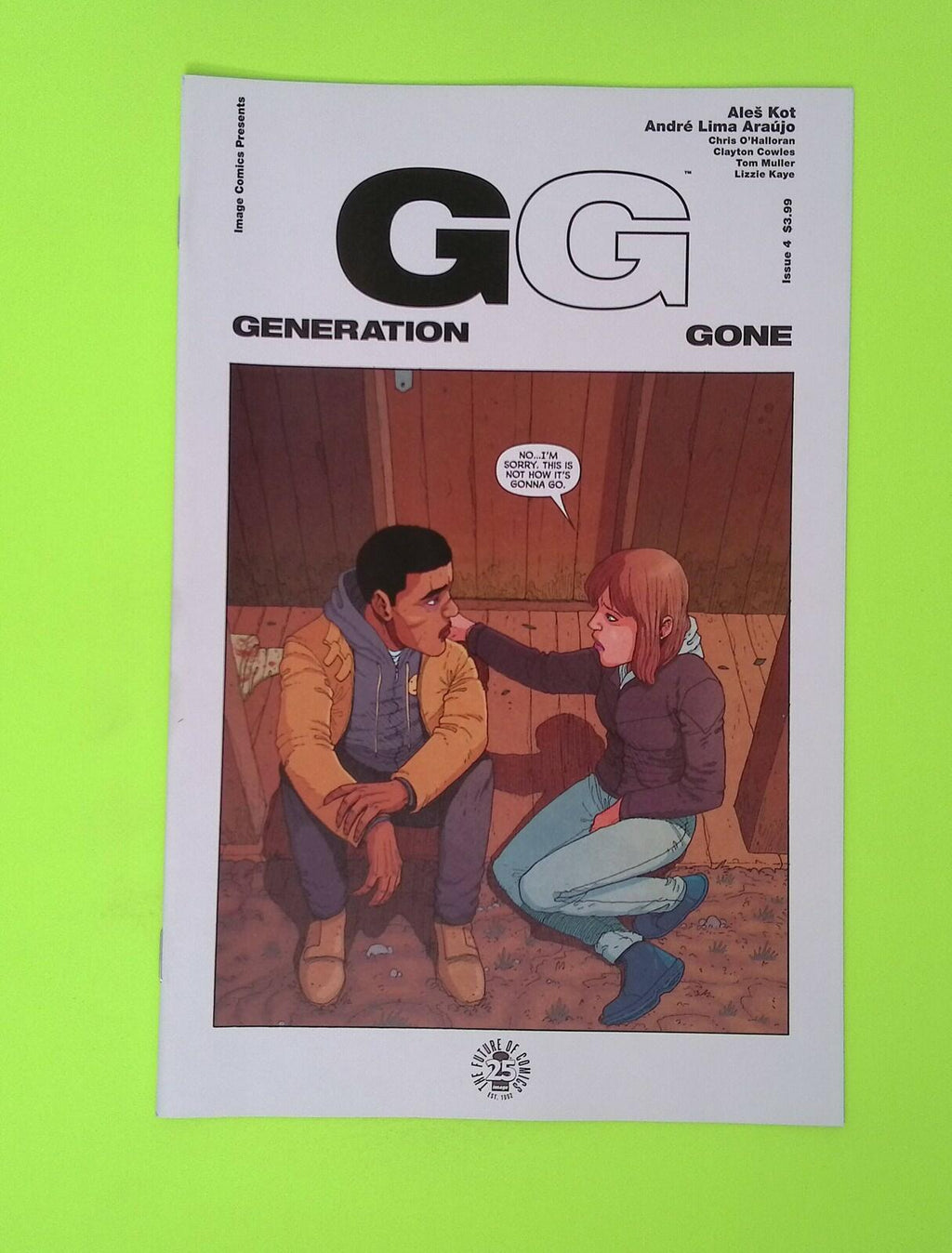 Generation Gone #4 2017 Image Comics High Grade Comic Book W158-50