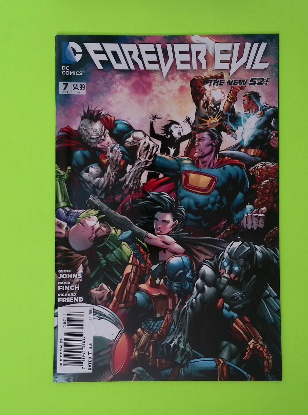 Forever Evil #7 2014 DC Comics High Grade Comic Book R82-128