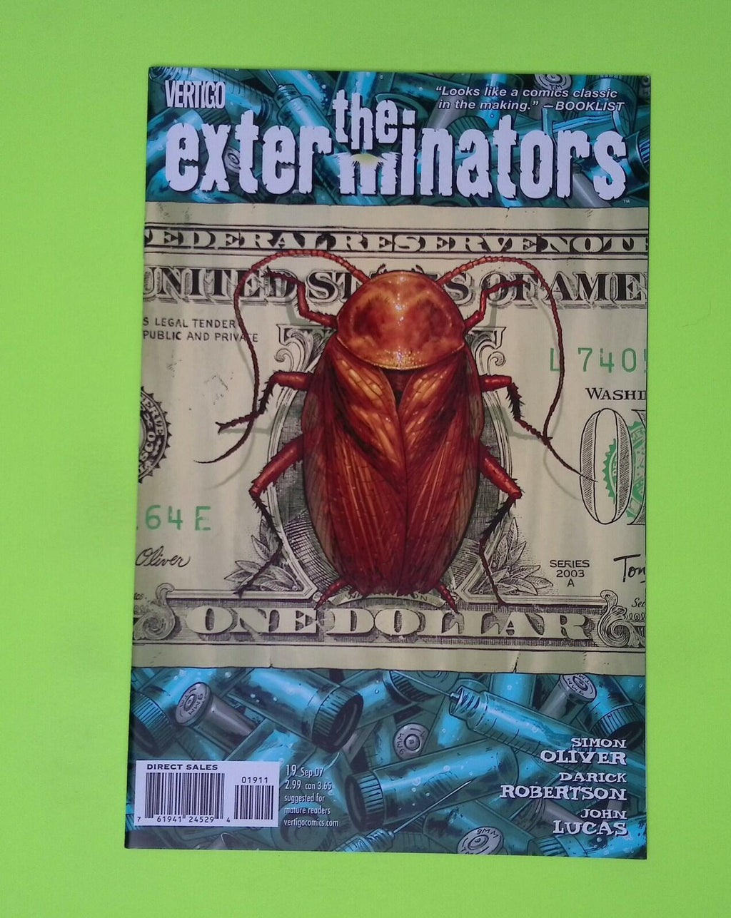 Exterminators #19 2007 Vertigo High Grade Comic Book X72-112