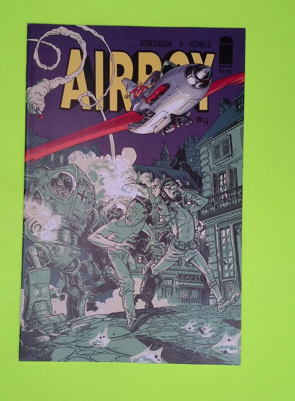 Airboy #4 Vol. 2 2015 Image Comics High Grade Comic Book K25-45