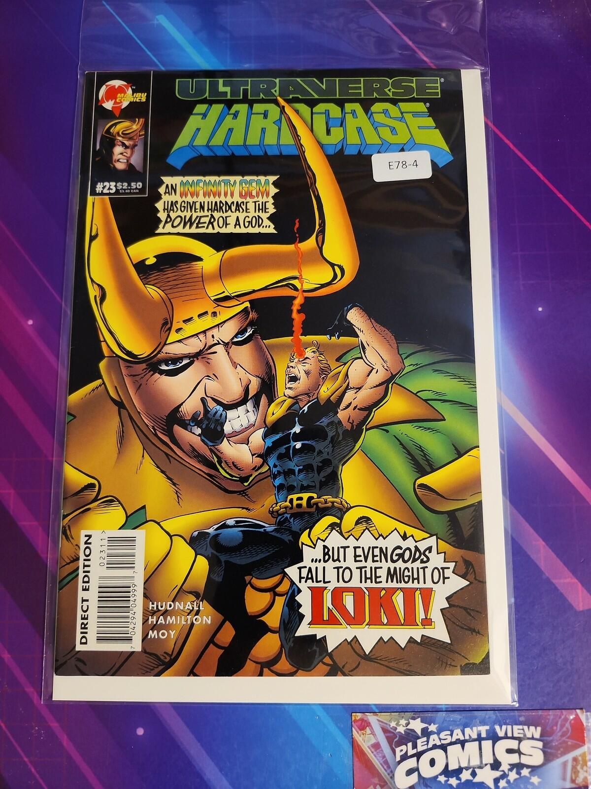 HARDCASE #23 8.0 MALIBU COMIC BOOK E78-4
