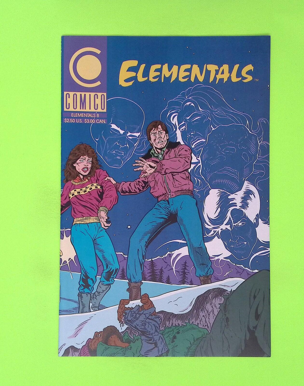 Elementals #8 Vol. 2 Comico Comics 8.0 Comic Book X28-215