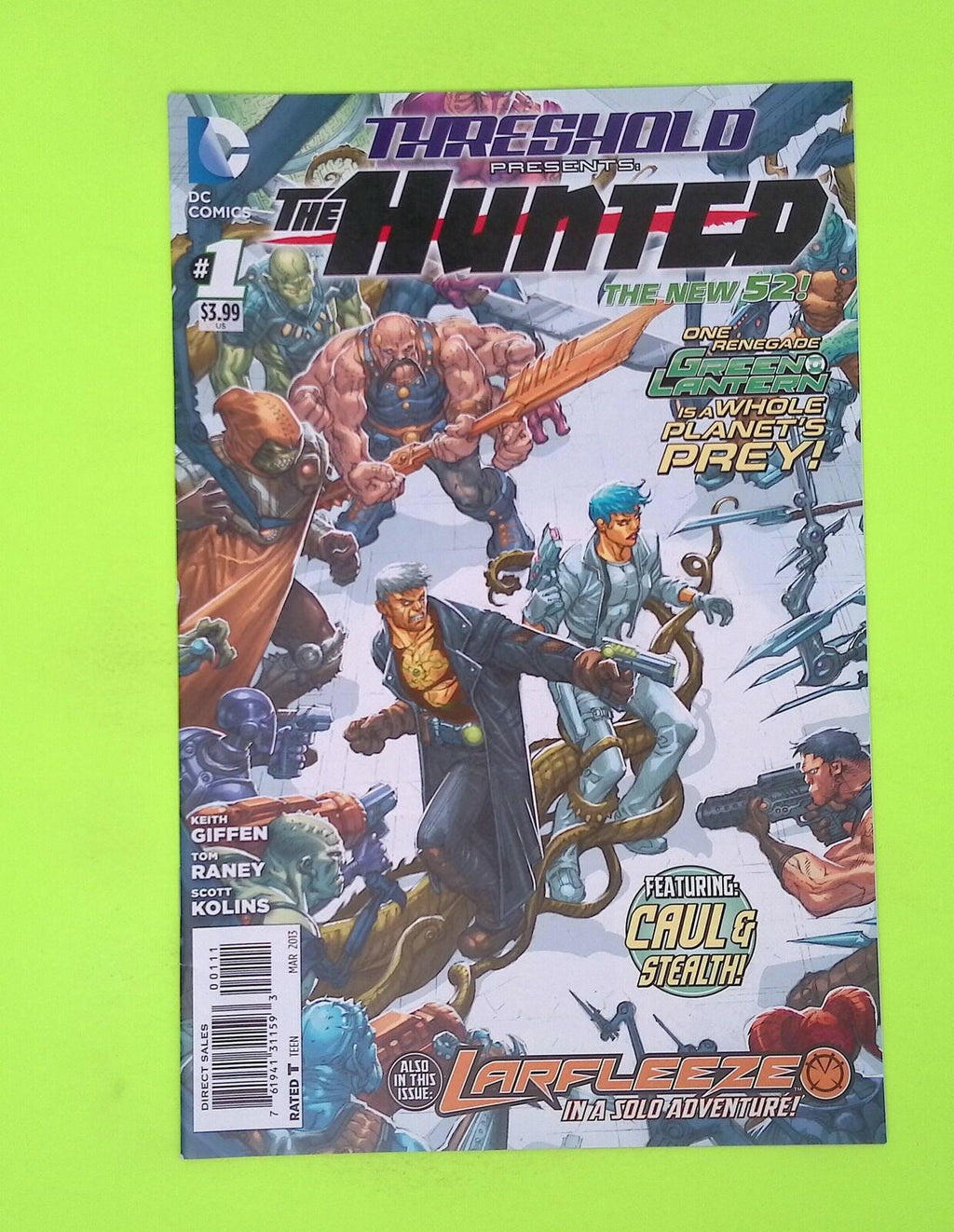 Threshold #1 2013 DC Comics 1st App 8.0 Comic Book W56-50