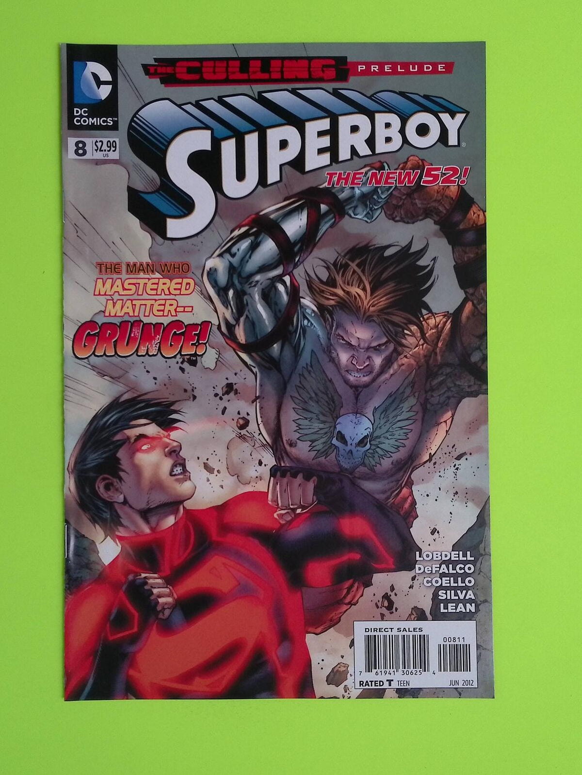 Superboy #8 Vol. 5 2012 DC Comics High Grade Comic Book M38-147