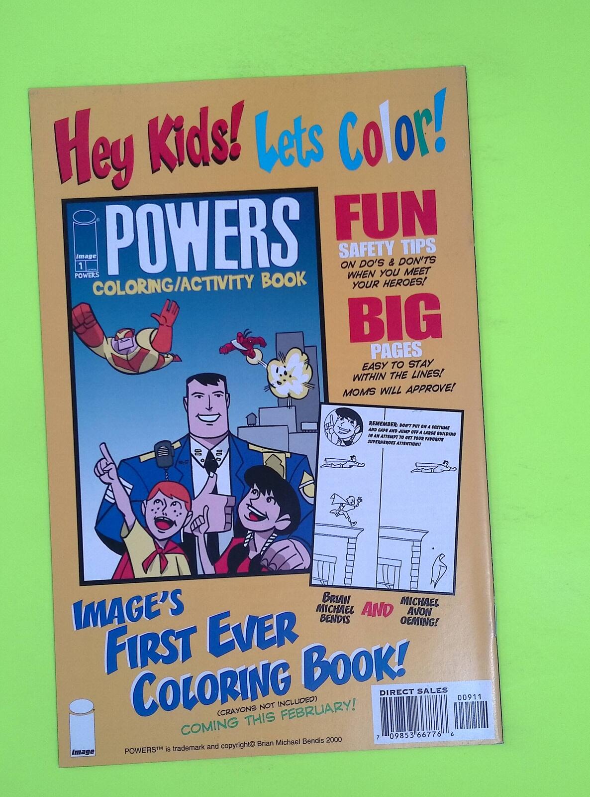 Powers #9 Vol. 1 2001 Image Comics High Grade Comic Book G44-220