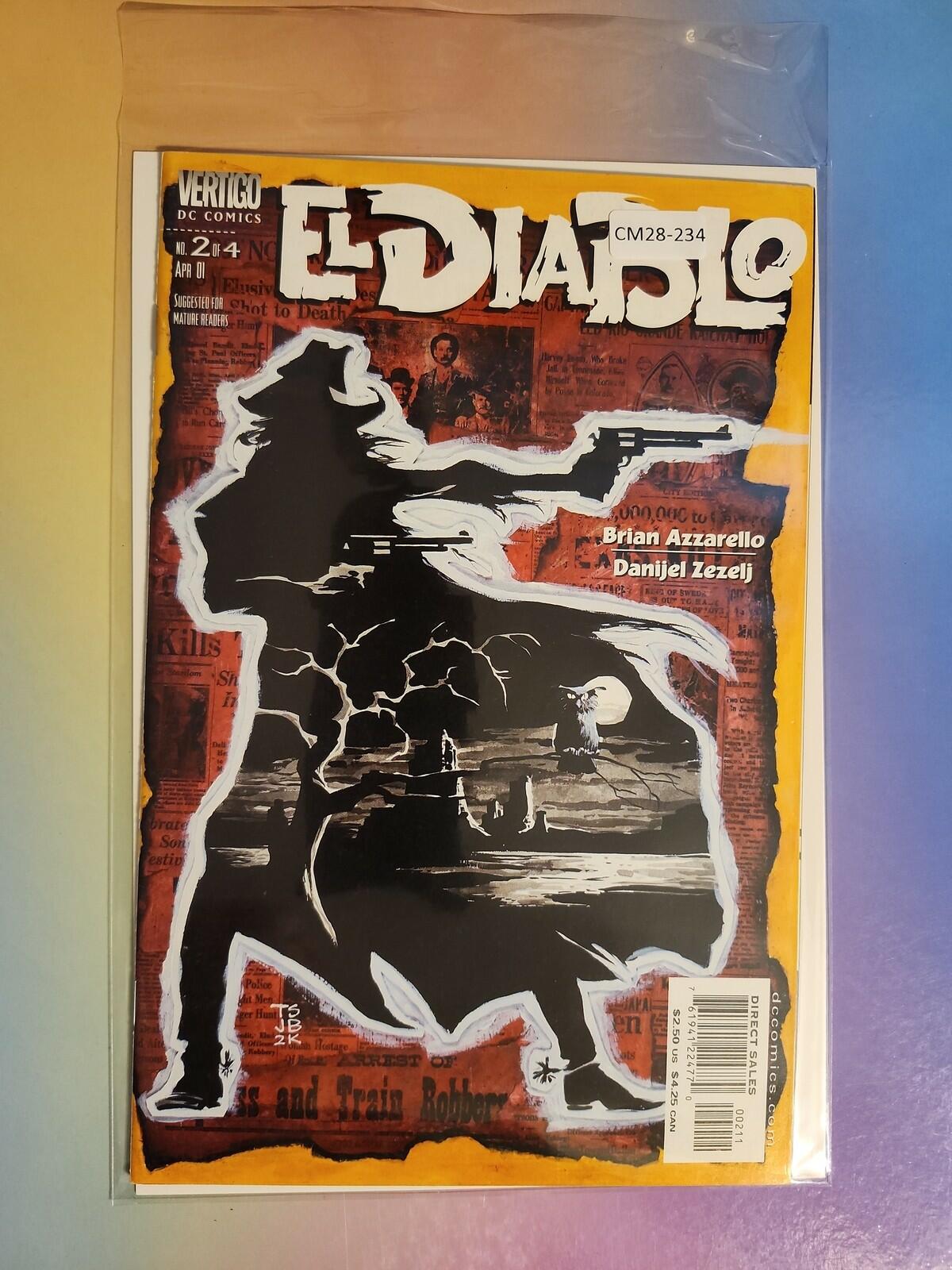 EL DIABLO #2 VOL. 2 HIGHER GRADE VERTIGO COMIC BOOK CM28-234
