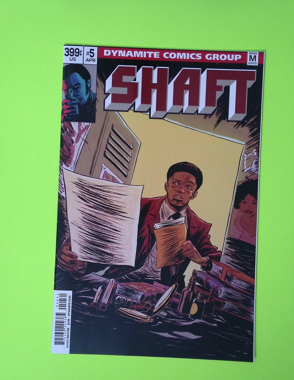 Shaft #5c Dynamite Entertainment Variant High Grade Comic Book Q92-16