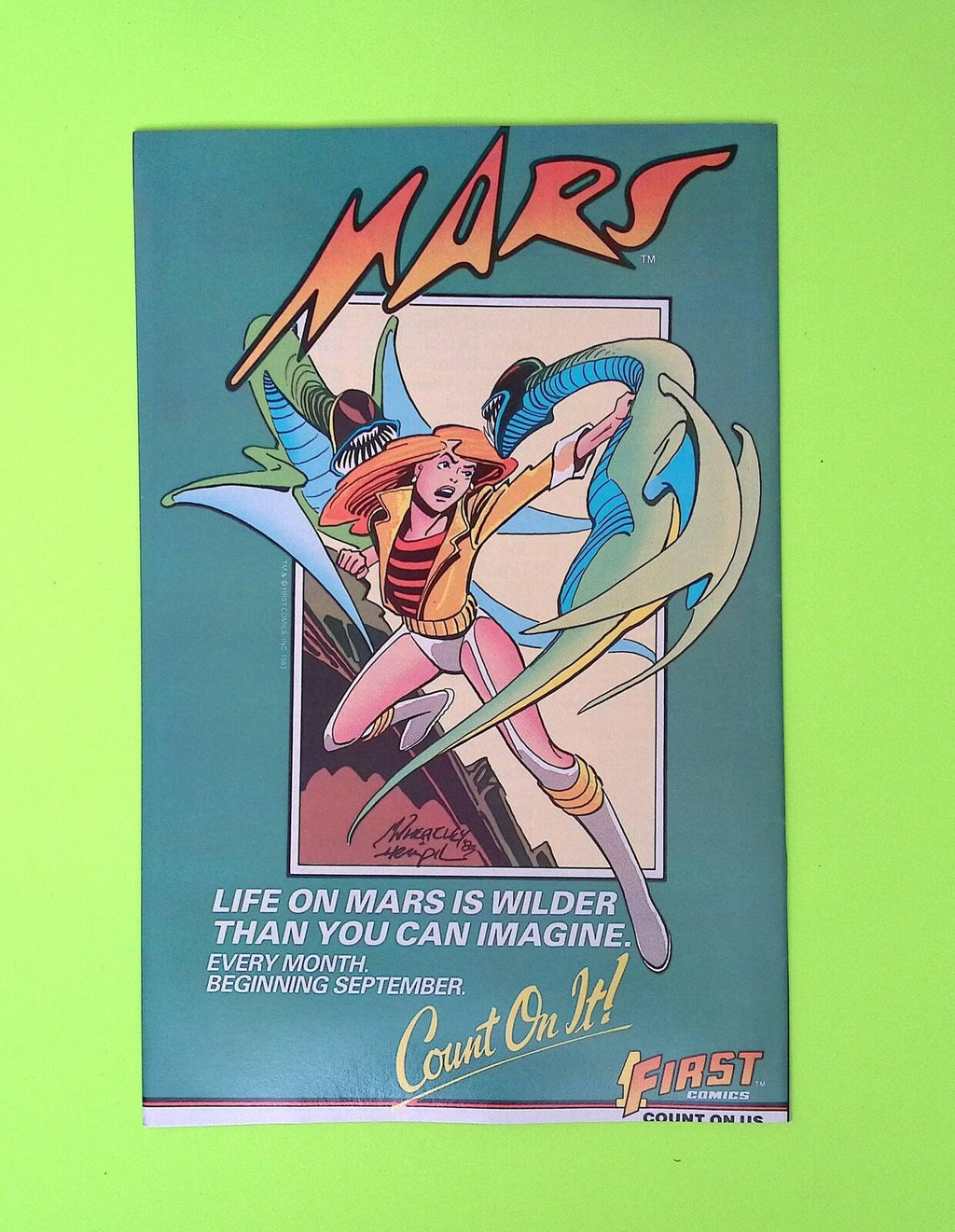 Jon Sable, Freelance #6 1983 First Comics 8.0 Comic Book X151-2