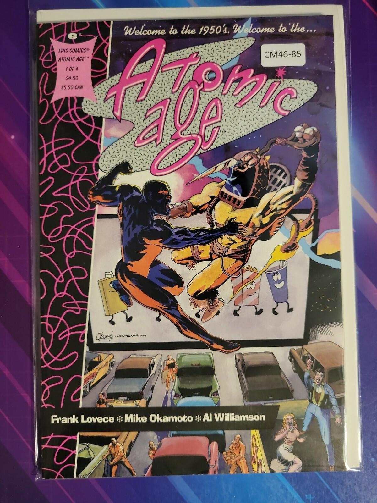 ATOMIC AGE #1 MINI 8.0 EPIC COMIC BOOK CM46-85