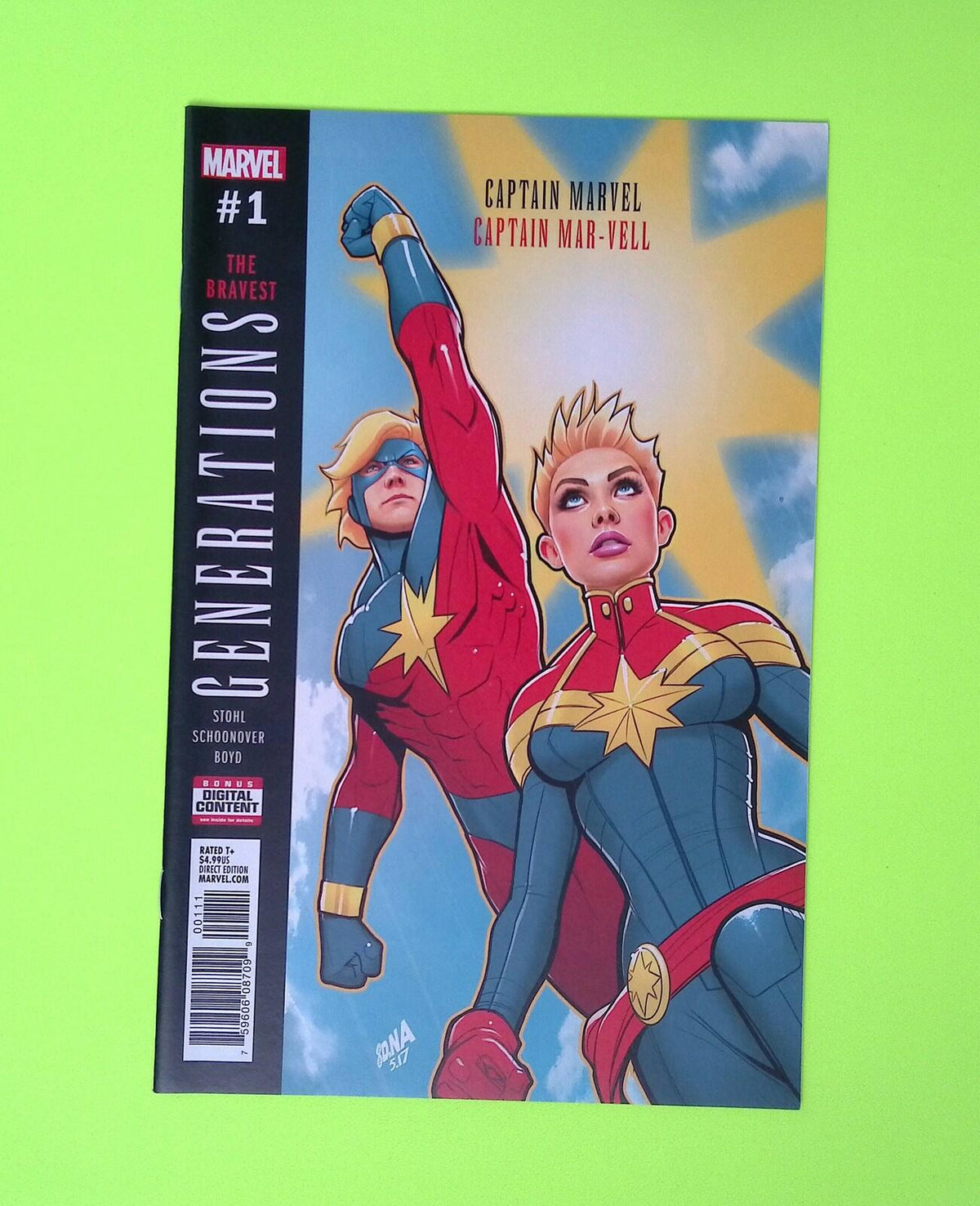 Generations Captain Marvel & Captain Mar-Vell #1 One-Shot 2017 X217-158