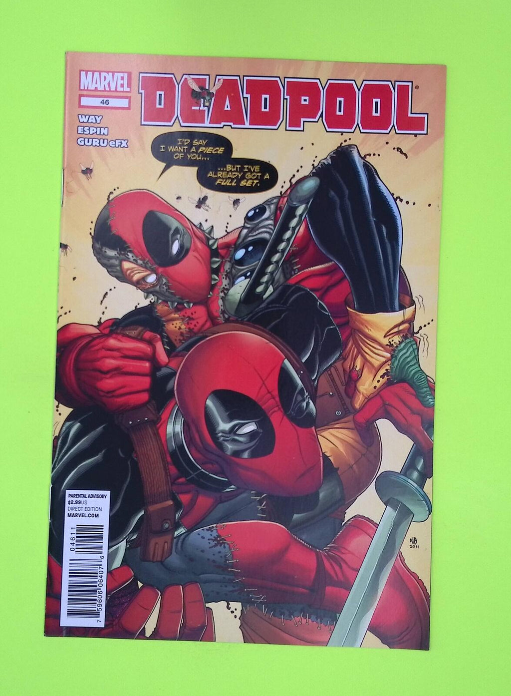 Deadpool #46 Vol. 4 2012 Marvel Comics 8.0 Comic Book K35-268