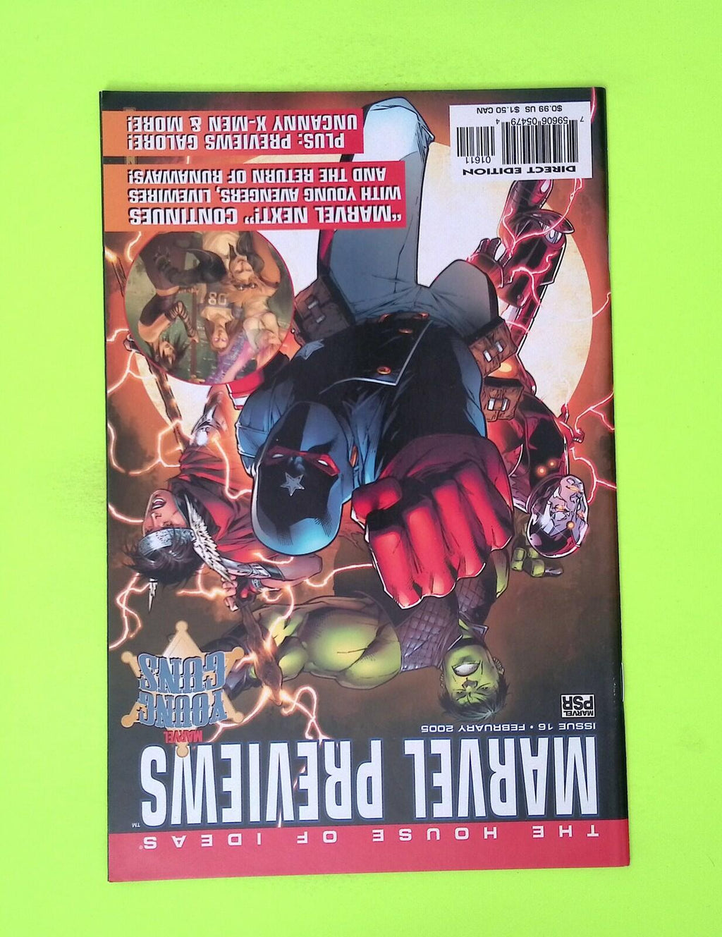 Marvel Previews #16 Vol. 1 2005 Marvel Comics High Grade Comic Book W86-44