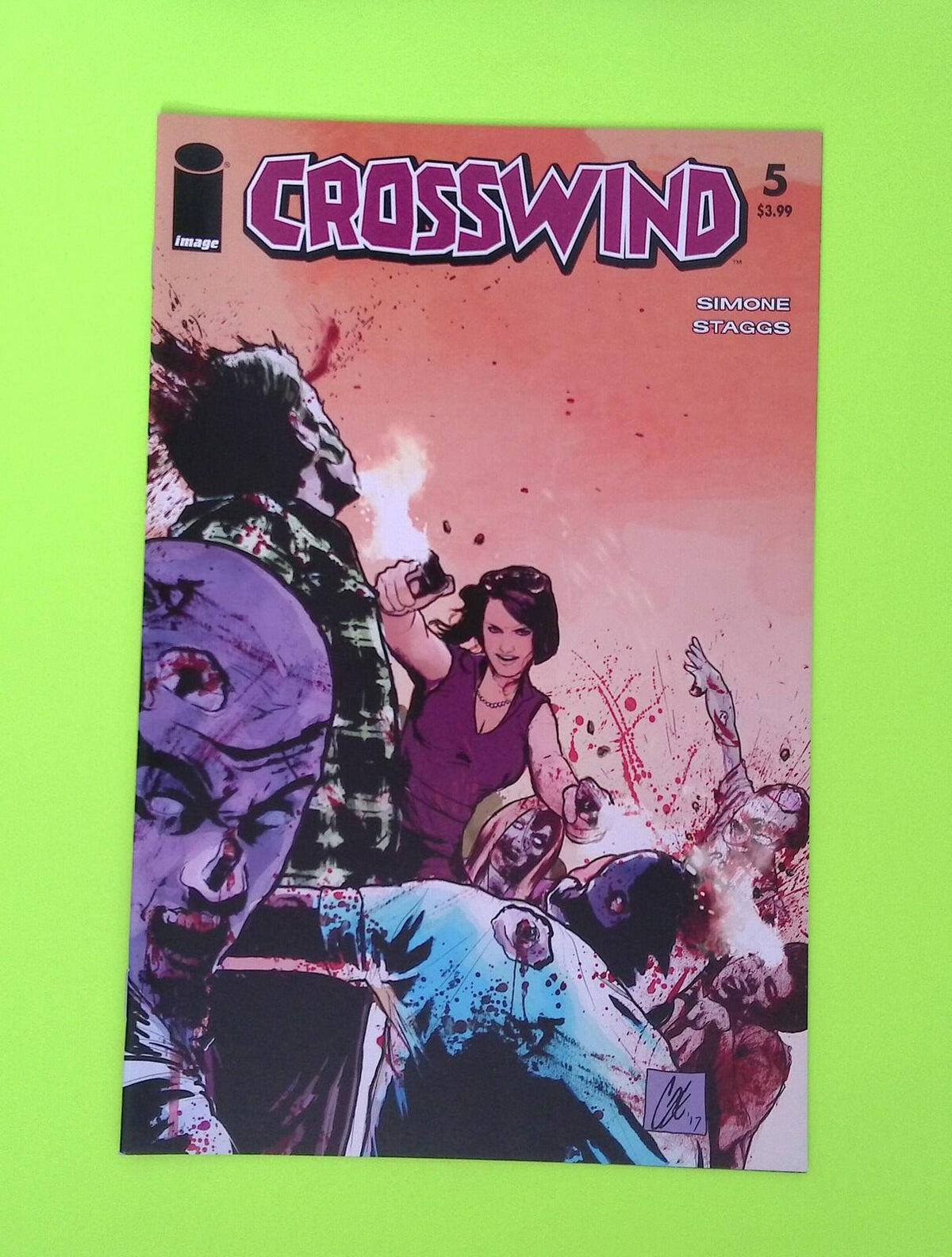 Crosswind #5c 2017 Image Comics Variant High Grade Comic Book R49-271