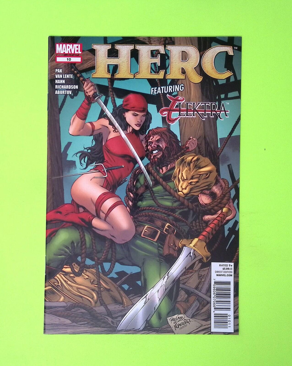 Herc #10 2012 Marvel Comics 8.0 Comic Book Q22-225