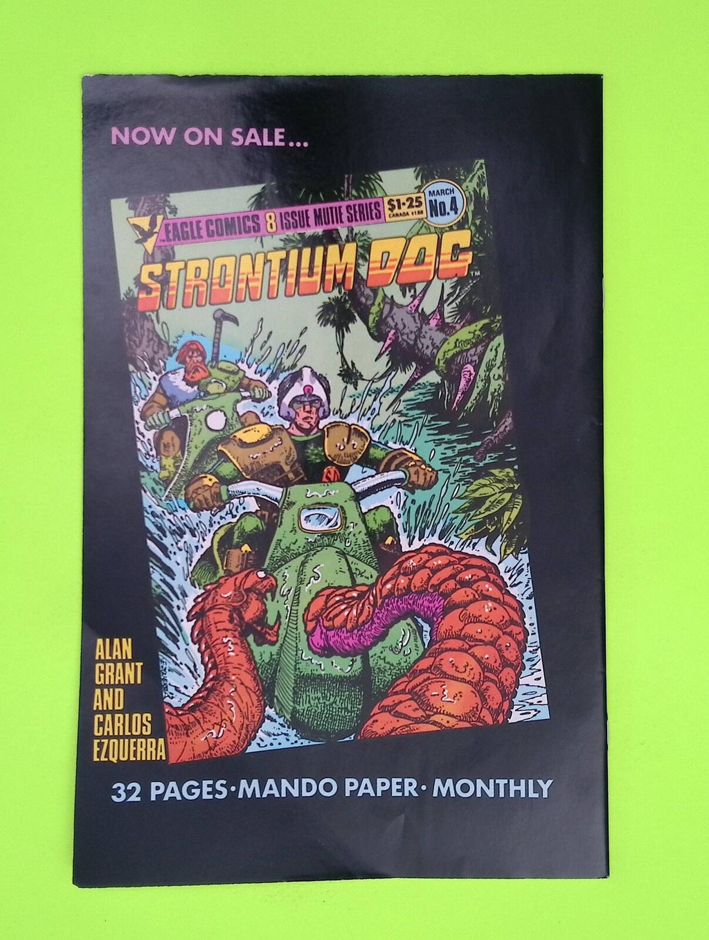 2000 A.D. Monthly #1 Vol. 2 1986 Eagle Comics 8.0 Comic Book A24-205