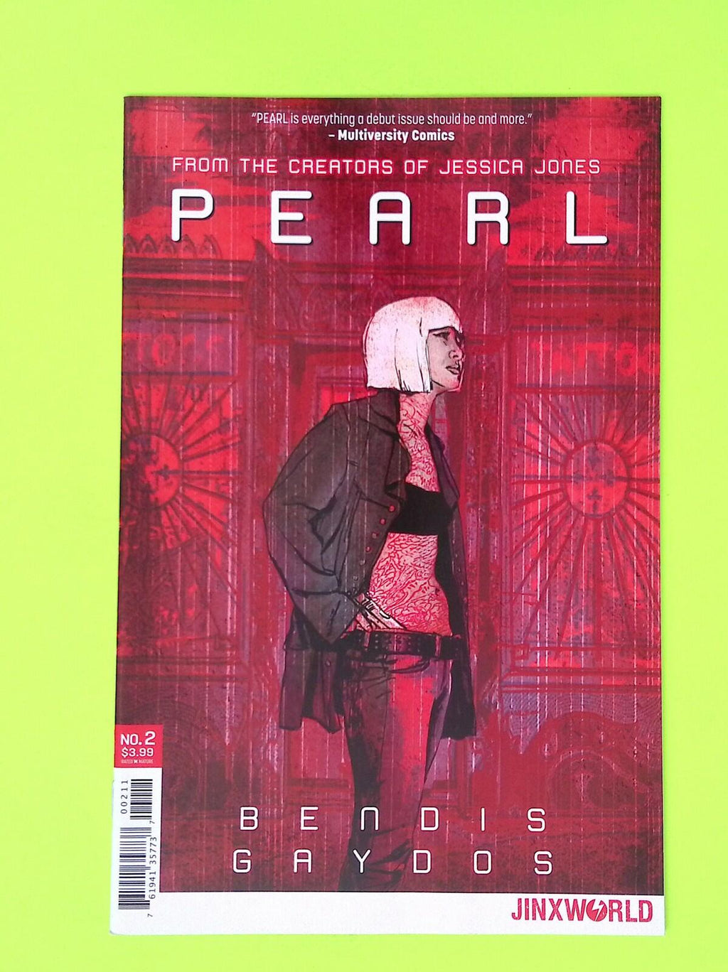 Pearl #2 2018 Jinxworld High Grade Comic Book P25-95