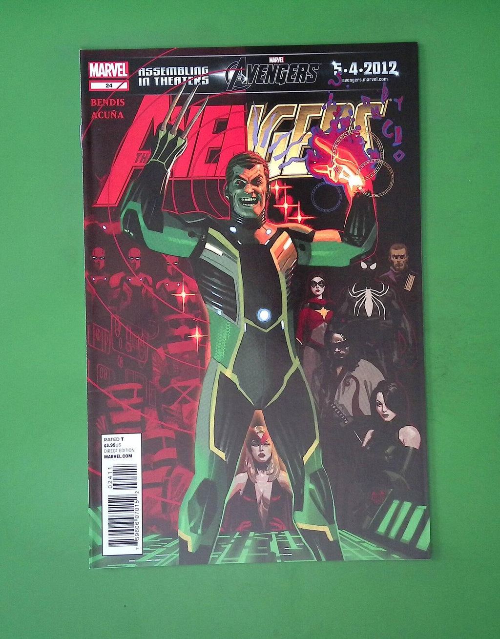 Avengers #24 Vol. 4 2012 Marvel Comics 8.0 Comic Book H94-69