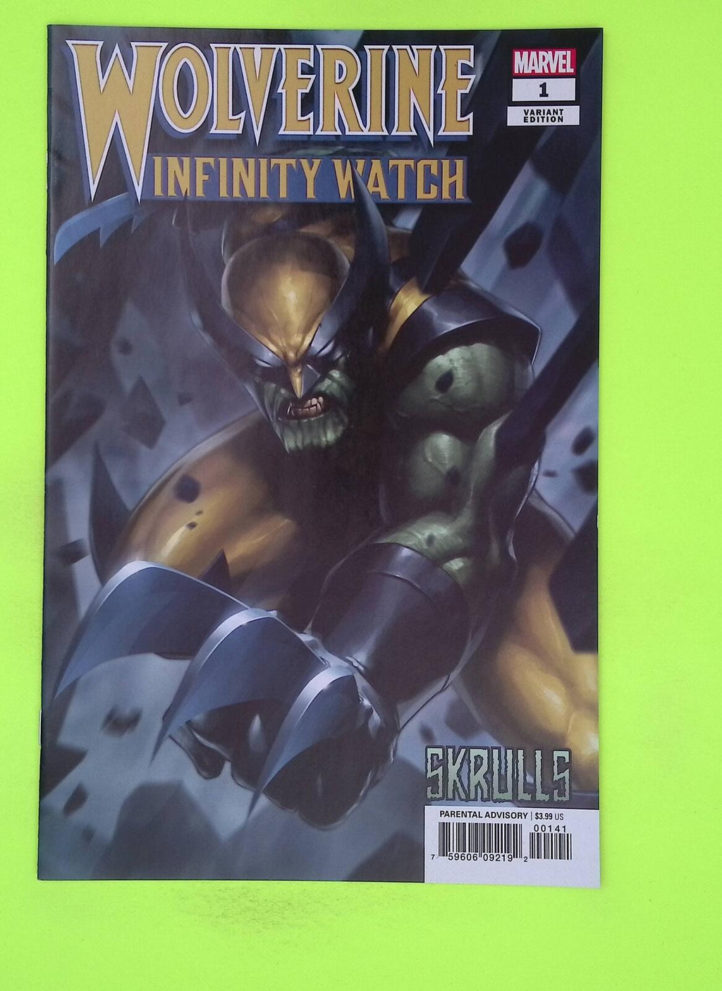 Wolverine Infinity Watch #1d 2019 Marvel Comics Variant High Grade L60-126