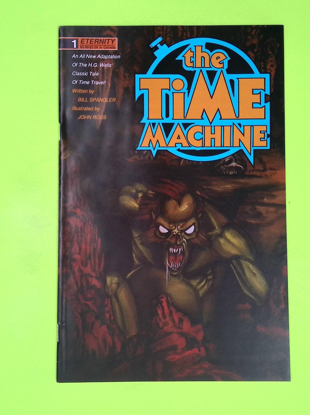 Time Machine #1 1990 Eternity Comics Mid Grade Comic Book K39-62