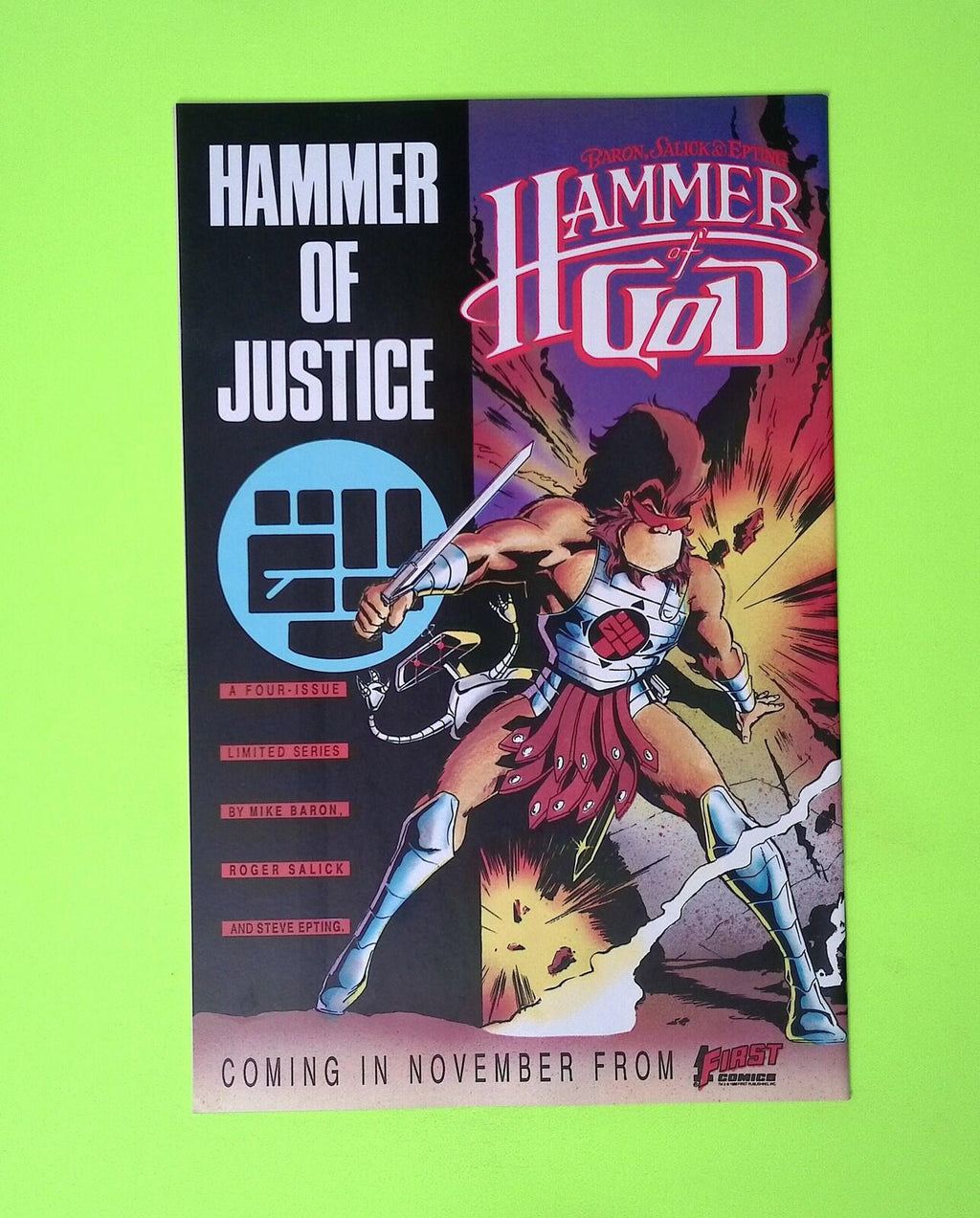 Nexus #65 Vol. 2 1990 First Comics High Grade Comic Book Q44-231