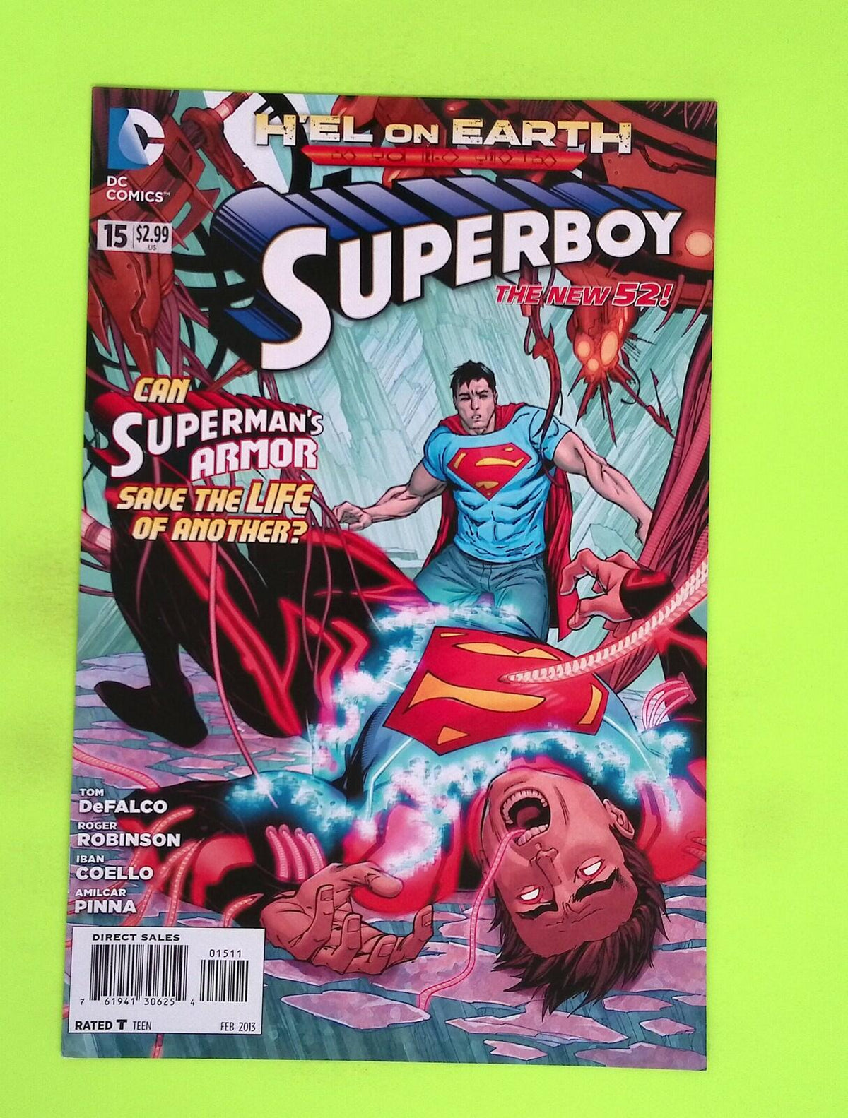 Superboy #15 Vol. 5 2013 DC Comics High Grade Comic Book M59-242