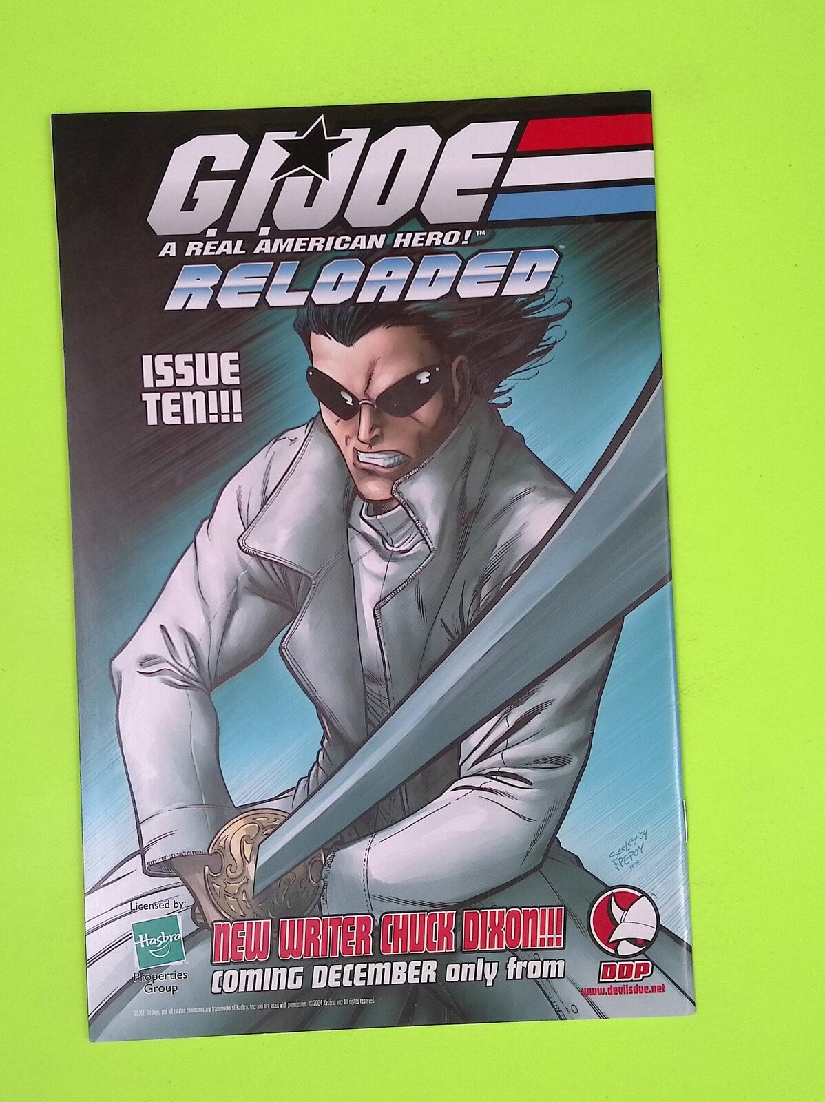 G.I. Joe Reloaded #9 2004 Devil's Due Publishing 7.0 Comic Book M32-3