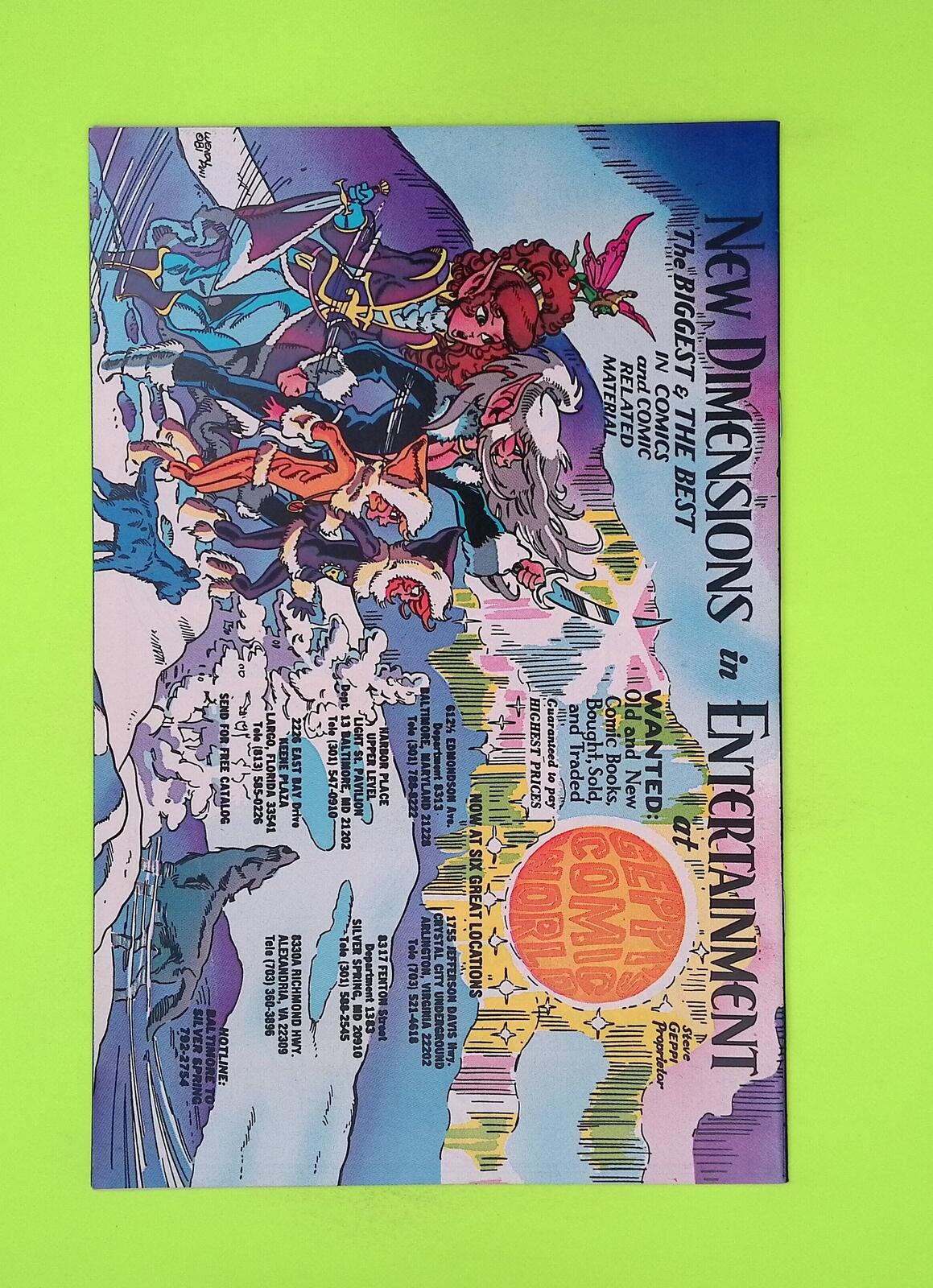 Warp #7 1983 First Comics 8.0 Comic Book V90-129