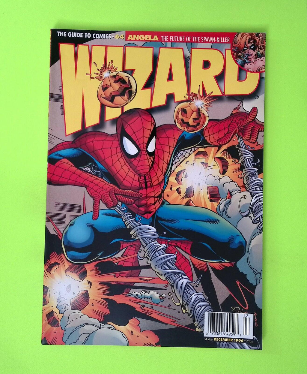 Wizard #64 1996 Wizard Press Newsstand High Grade Comic Book Q32-7