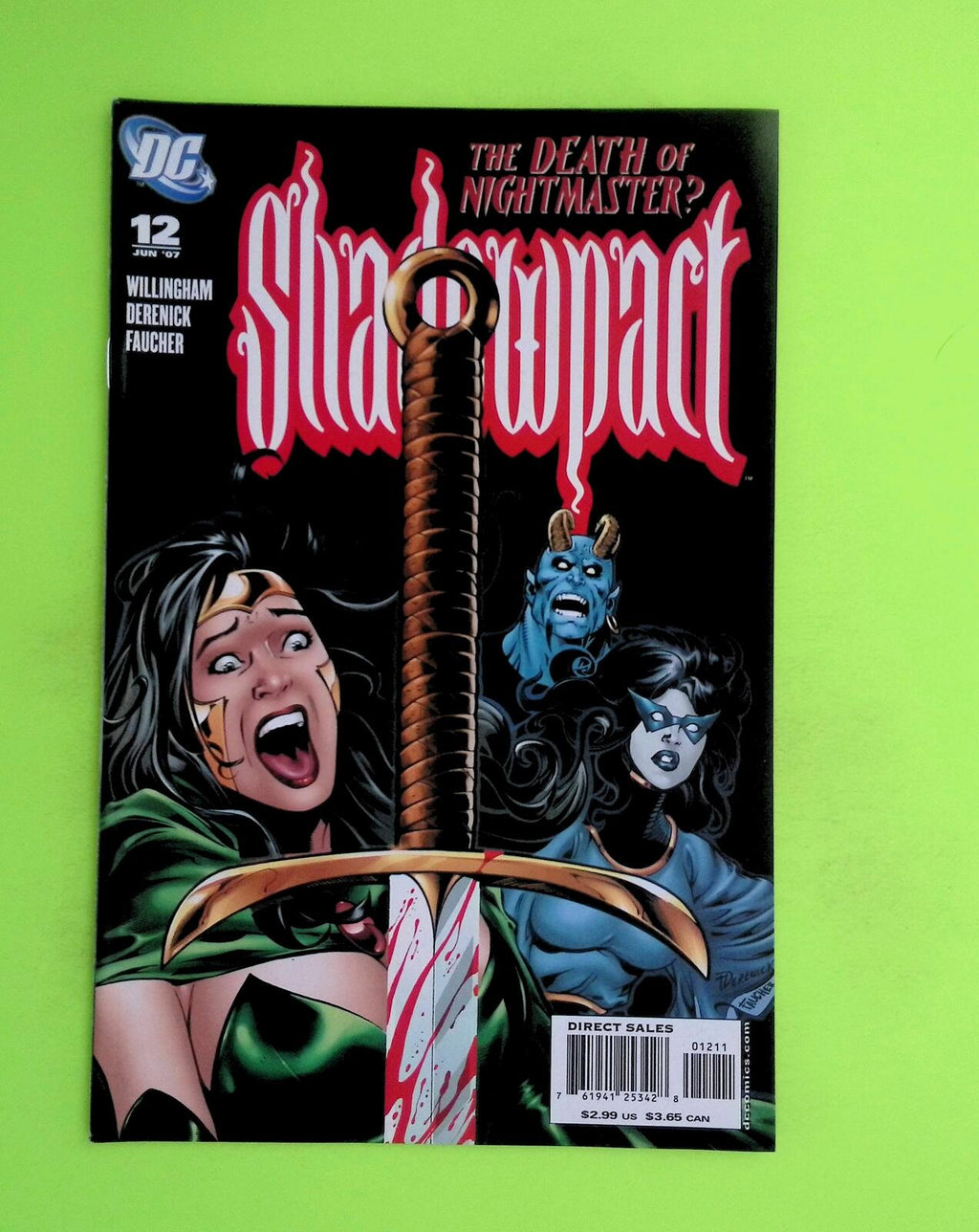 Shadowpact #12 2007 DC Comics High Grade Comic Book V69-218