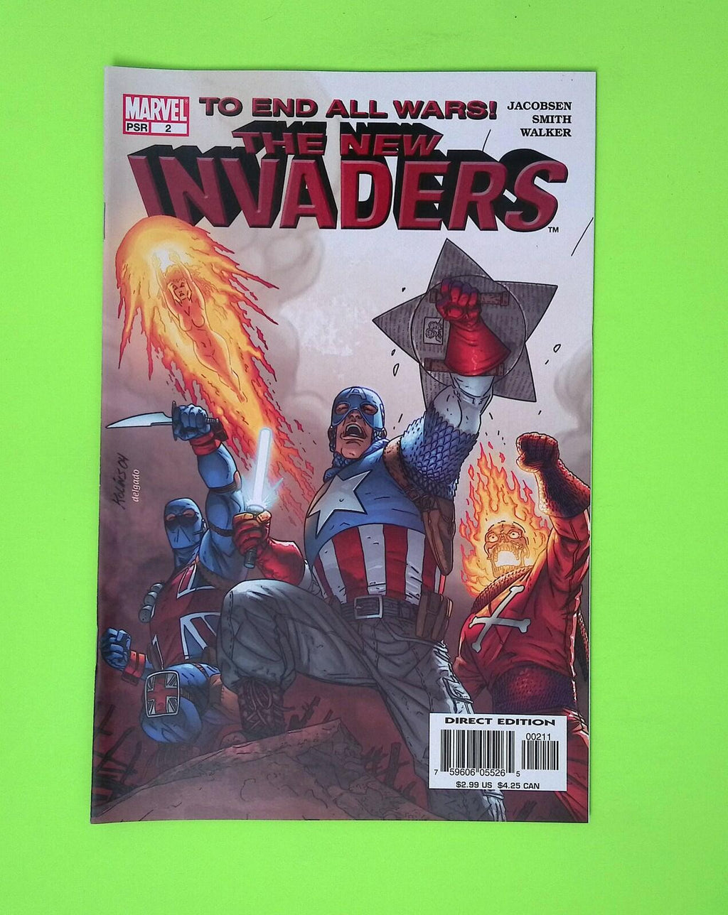 Invaders #2 2004 Marvel Comics High Grade Comic Book W343-10