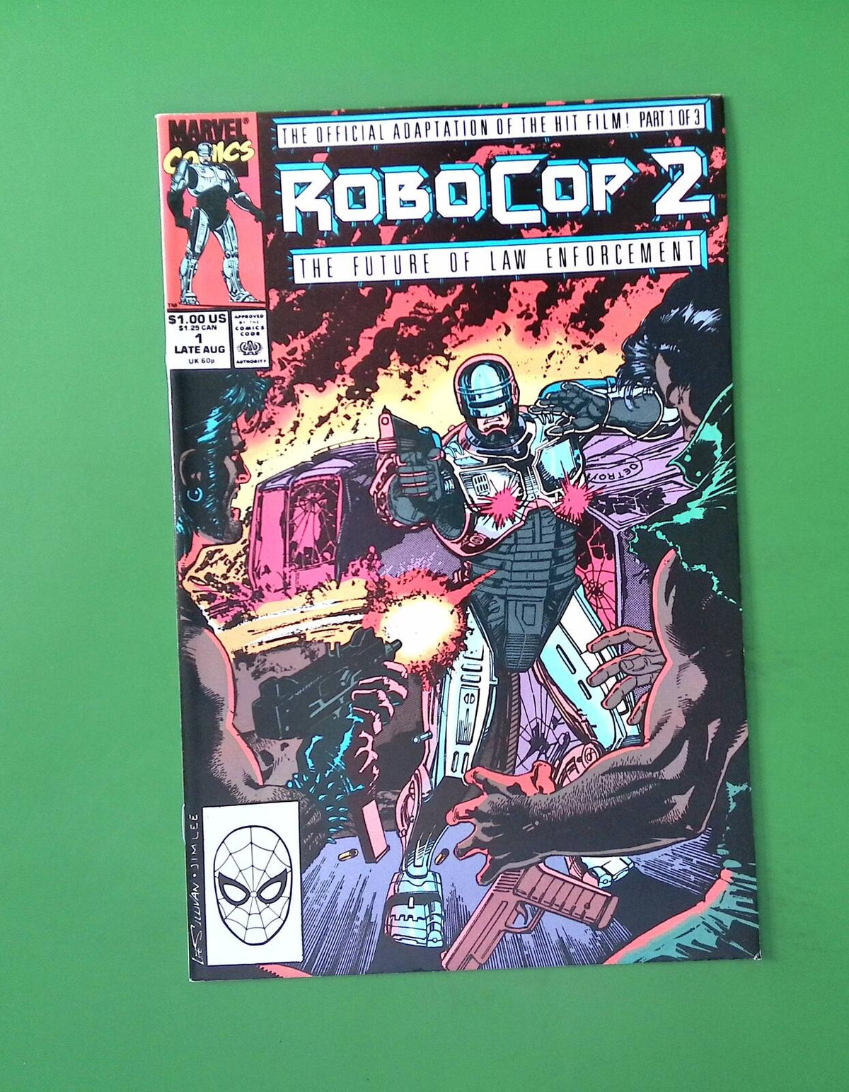 ROBOCOP 2 #1 HIGH GRADE MARVEL COMIC BOOK H25-223