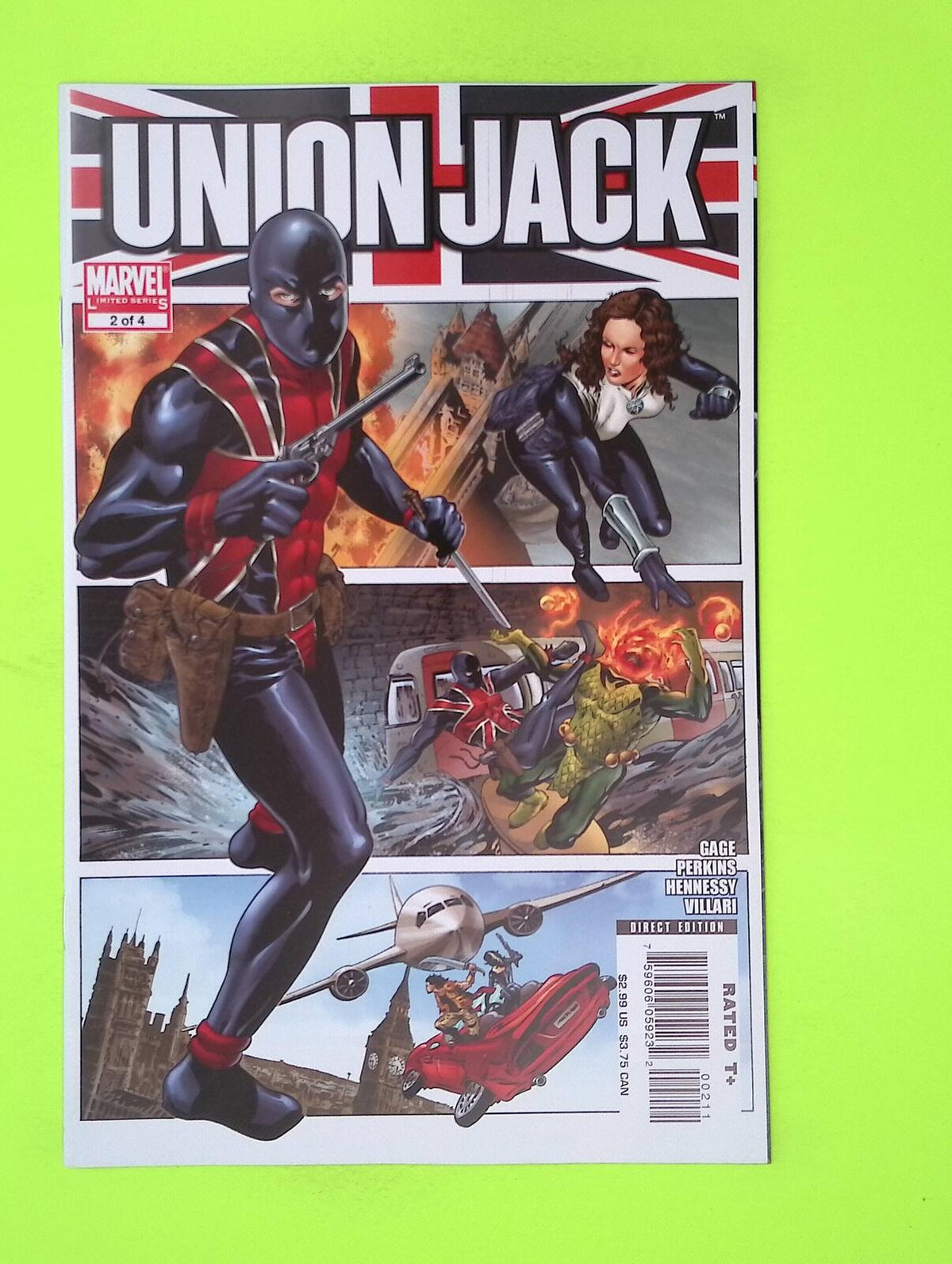 Union Jack #2 Vol. 2 2006 Marvel Comics Mid Grade Comic Book K34-191