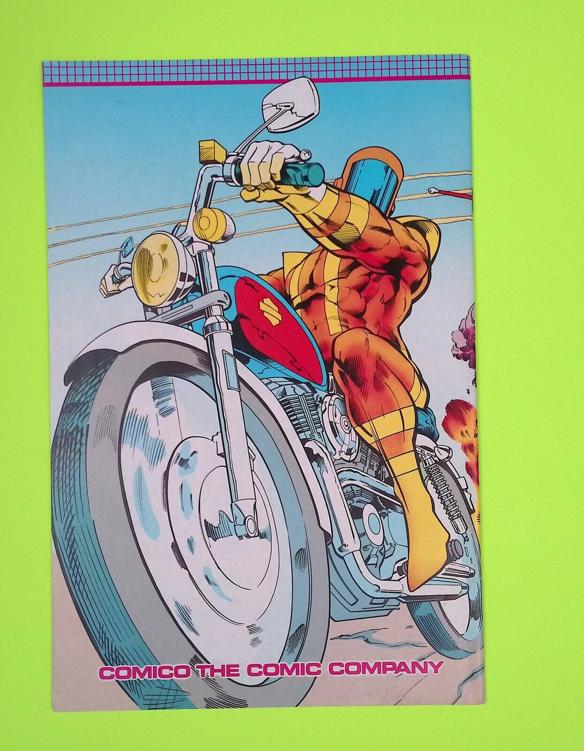 Next Man #4 1985 Comico Comics 8.0 Comic Book J77-31