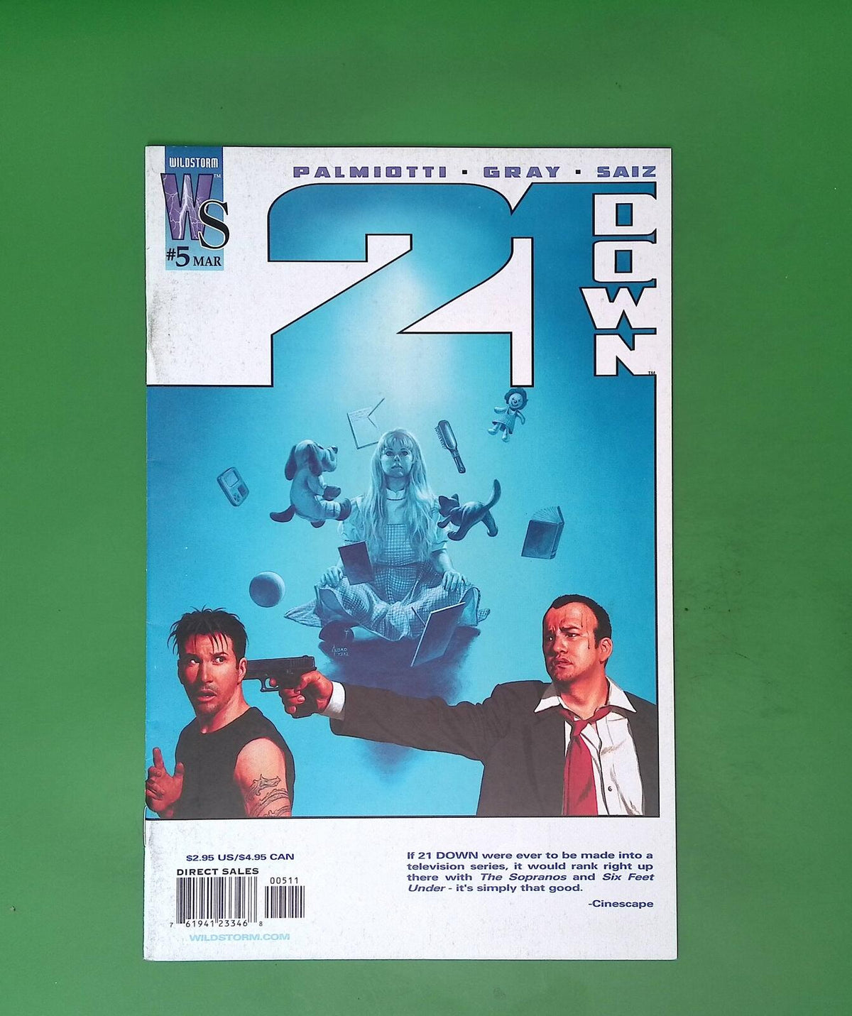 21 Down #4 2003 WildStorm Productions Mid Grade Comic Book H85-49