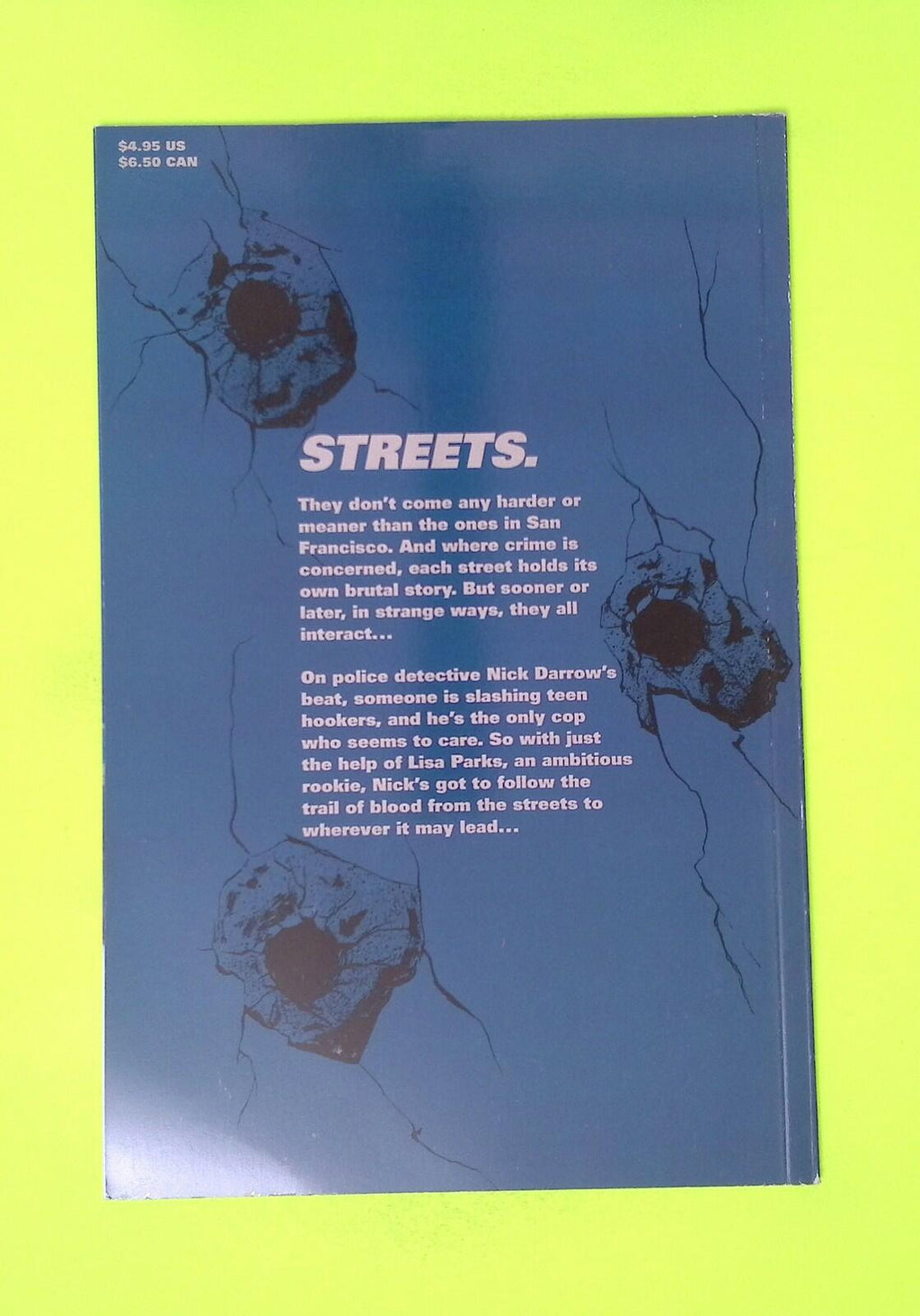 Streets #1 DC Comics 8.0 Comic Book W20-158
