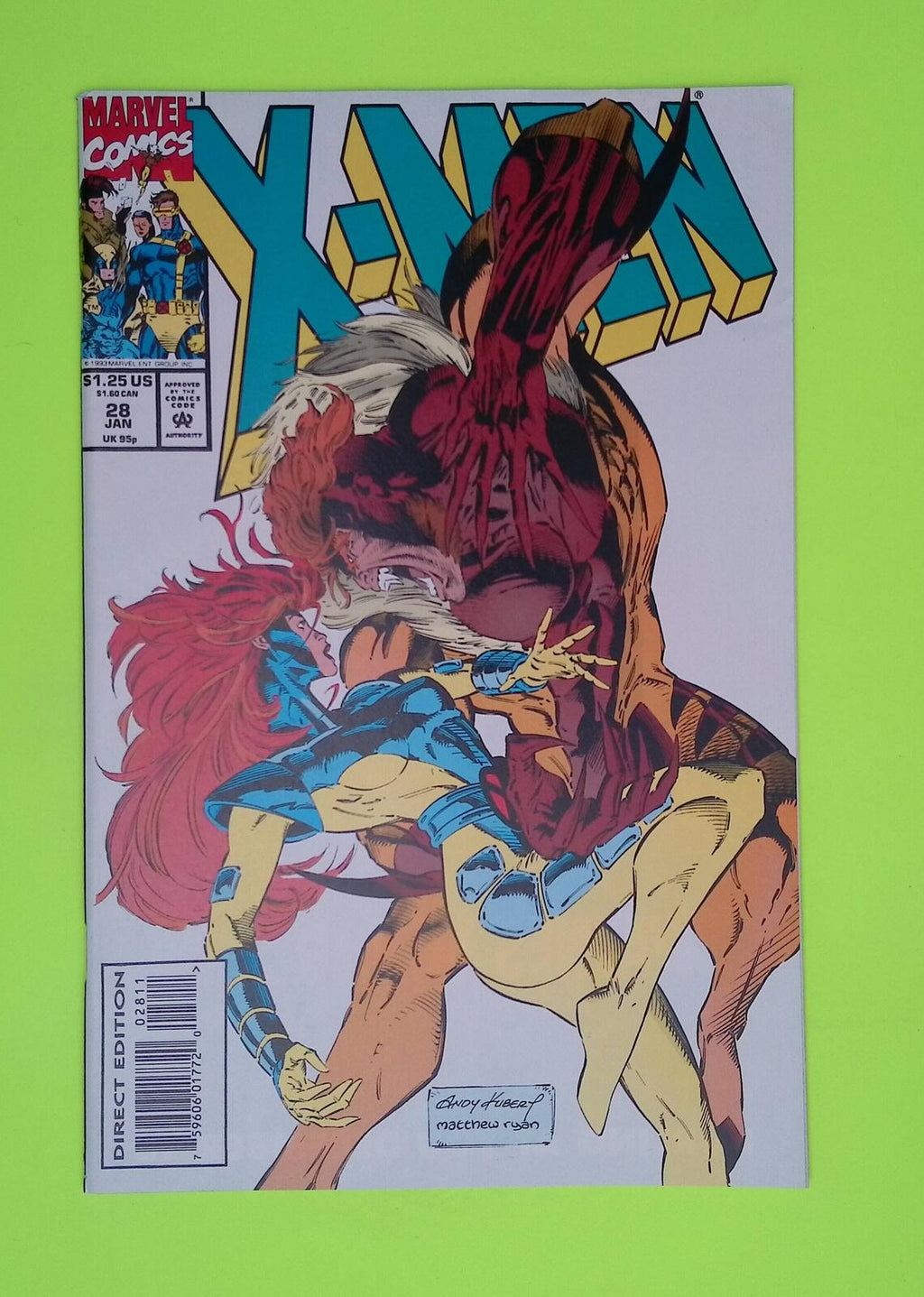 X-Men #28 Vol. 2 1994 Marvel Comics Mid Grade Comic Book K16-101