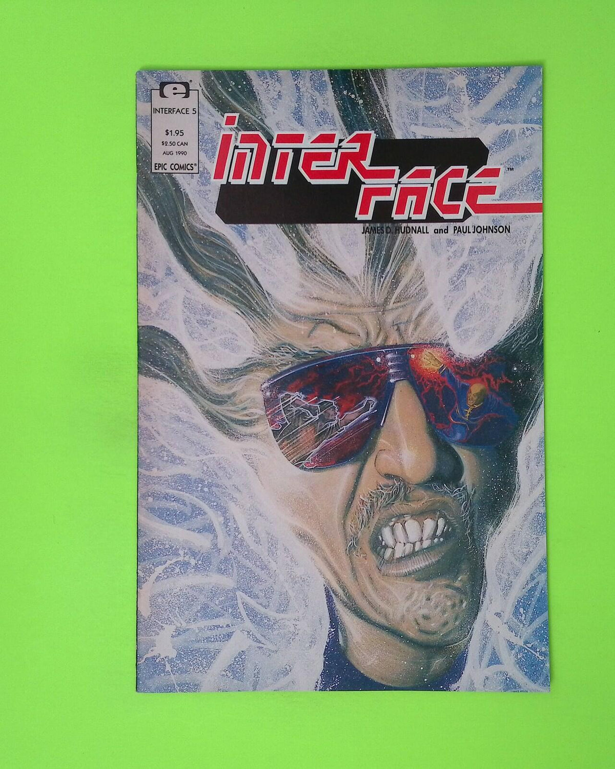Interface #5 1990 Epic Comics High Grade Comic Book B24-33