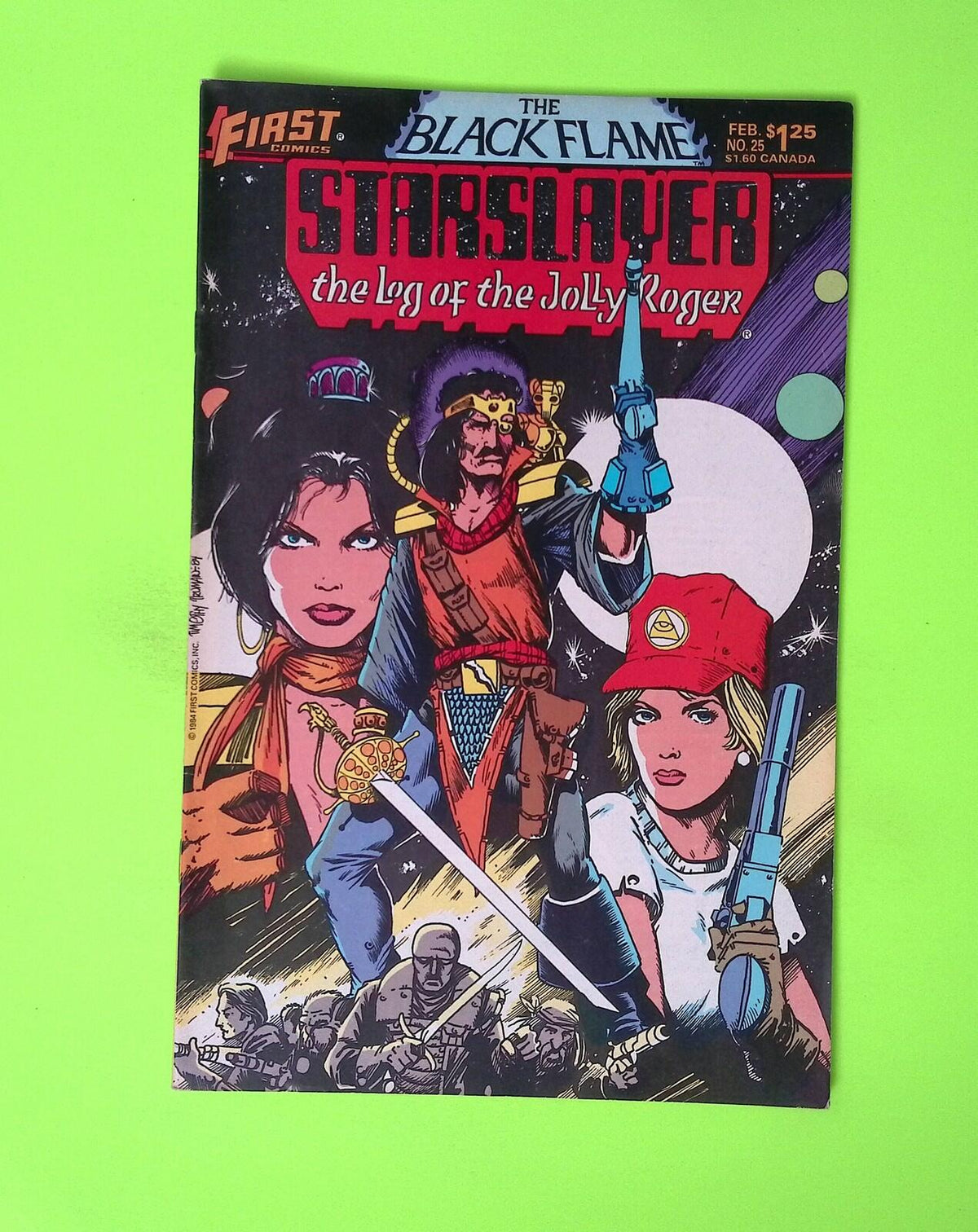 Starslayer #25 1985 First Comics Higher Grade Comic Book Q100-186