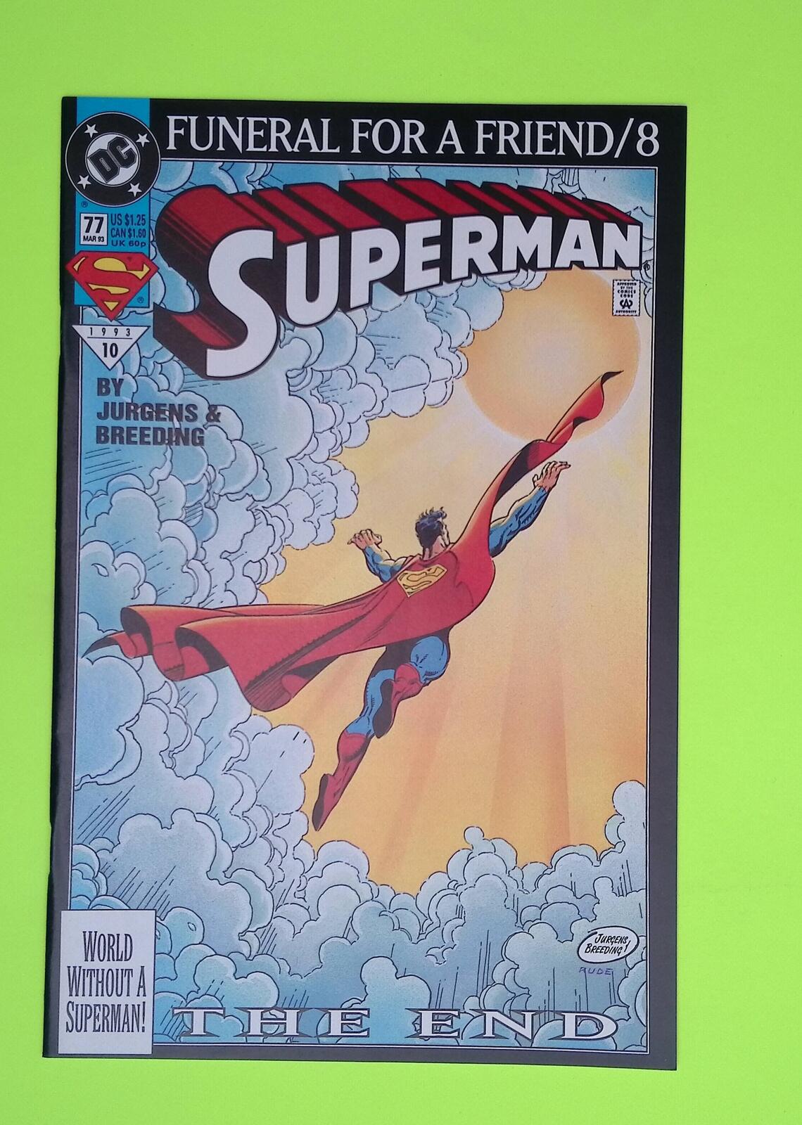 Superman #77 Vol. 2 1993 DC Comics Mid Grade Comic Book K16-40