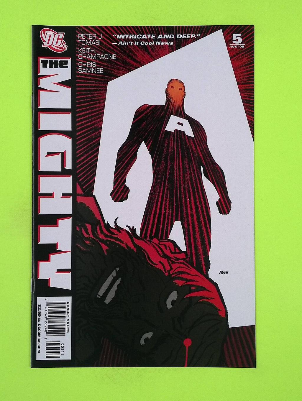 The Mighty #5 2009 DC Comics High Grade Comic Book J3-219
