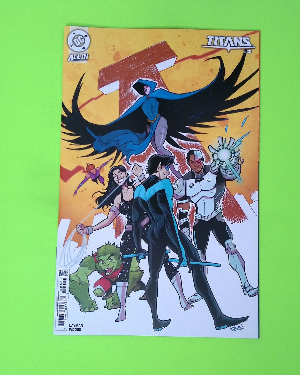 Titans #20c Vol. 4 2025 DC Comics Variant High Grade Comic Book B41-263
