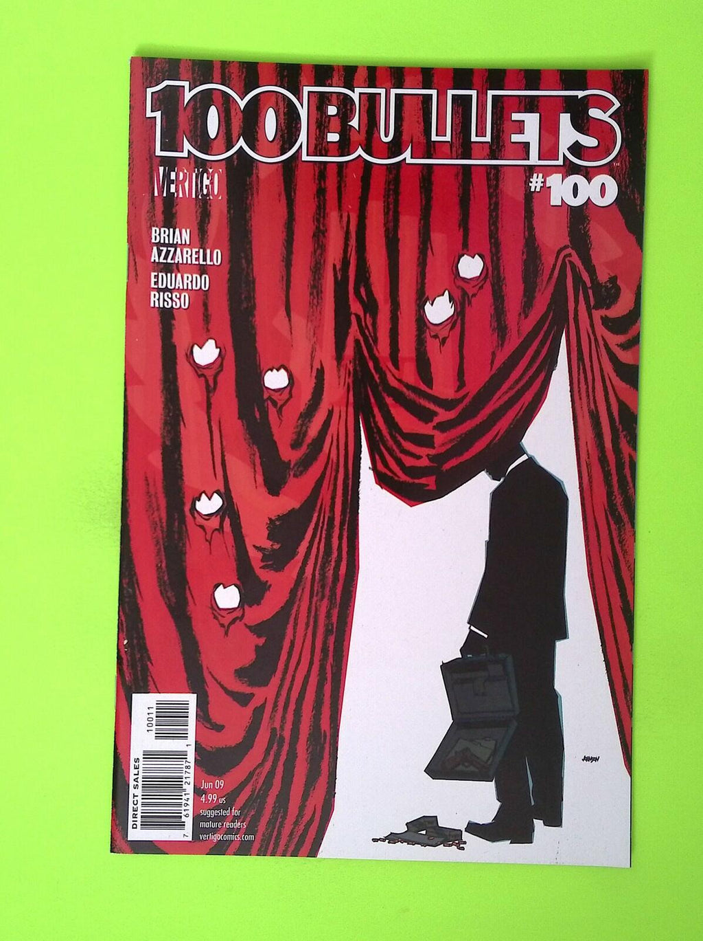 100 Bullets #100 2009 Vertigo High Grade Comic Book X22-117