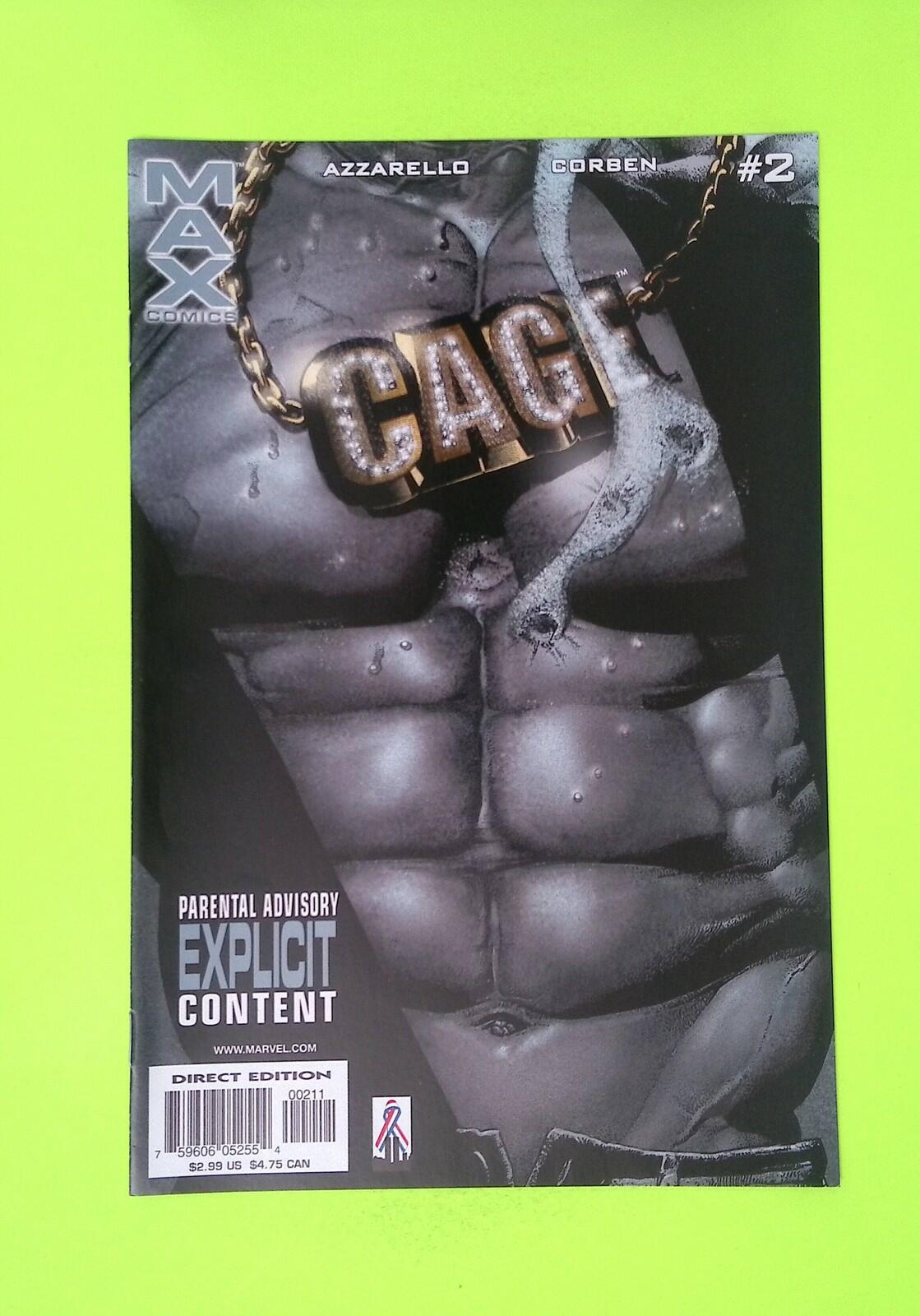 Cage #2 Vol. 2 2002 MAX Comics 1st App High Grade Comic Book W18-103