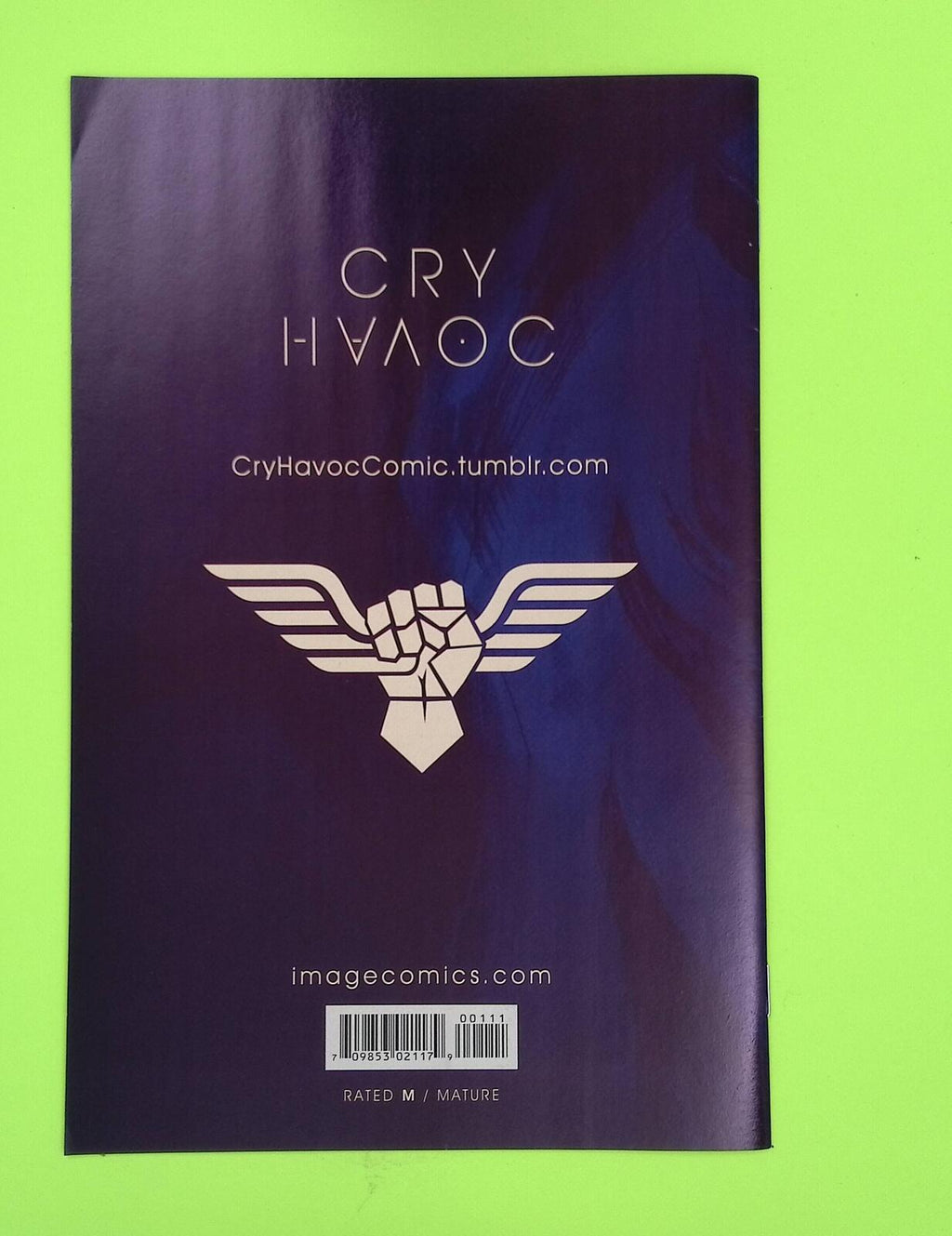 Cry Havoc #1 2016 Image Comics 8.0 Comic Book A57-96